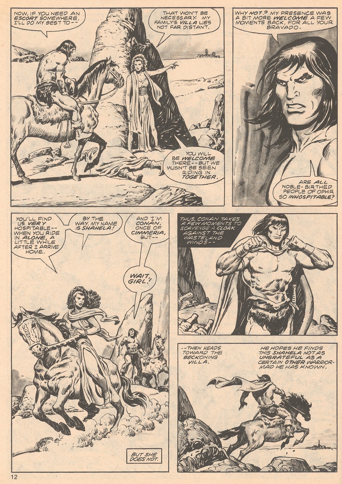 Read online The Savage Sword Of Conan comic -  Issue #68 - 12