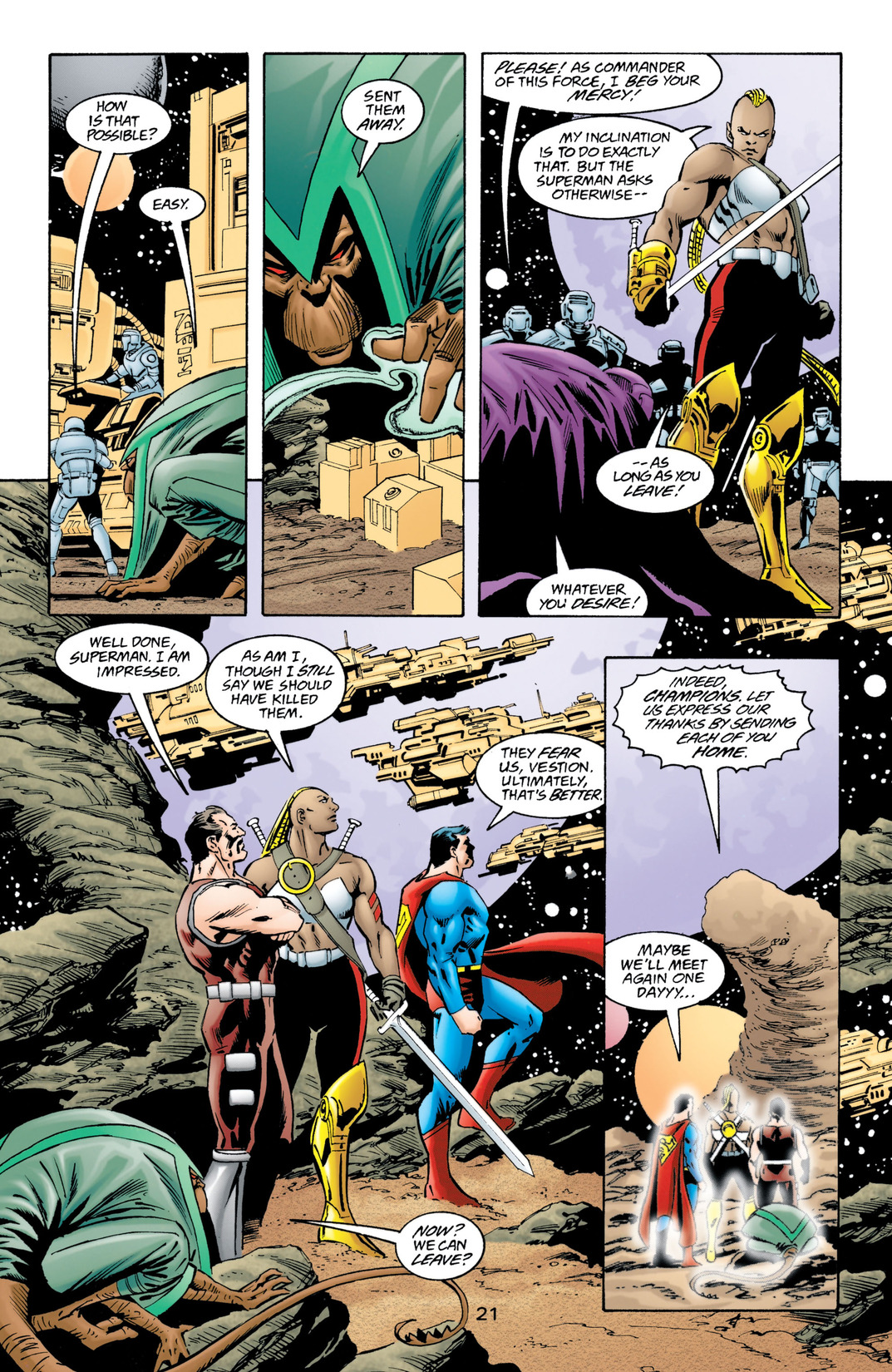 Read online Superman (1987) comic -  Issue #148 - 22