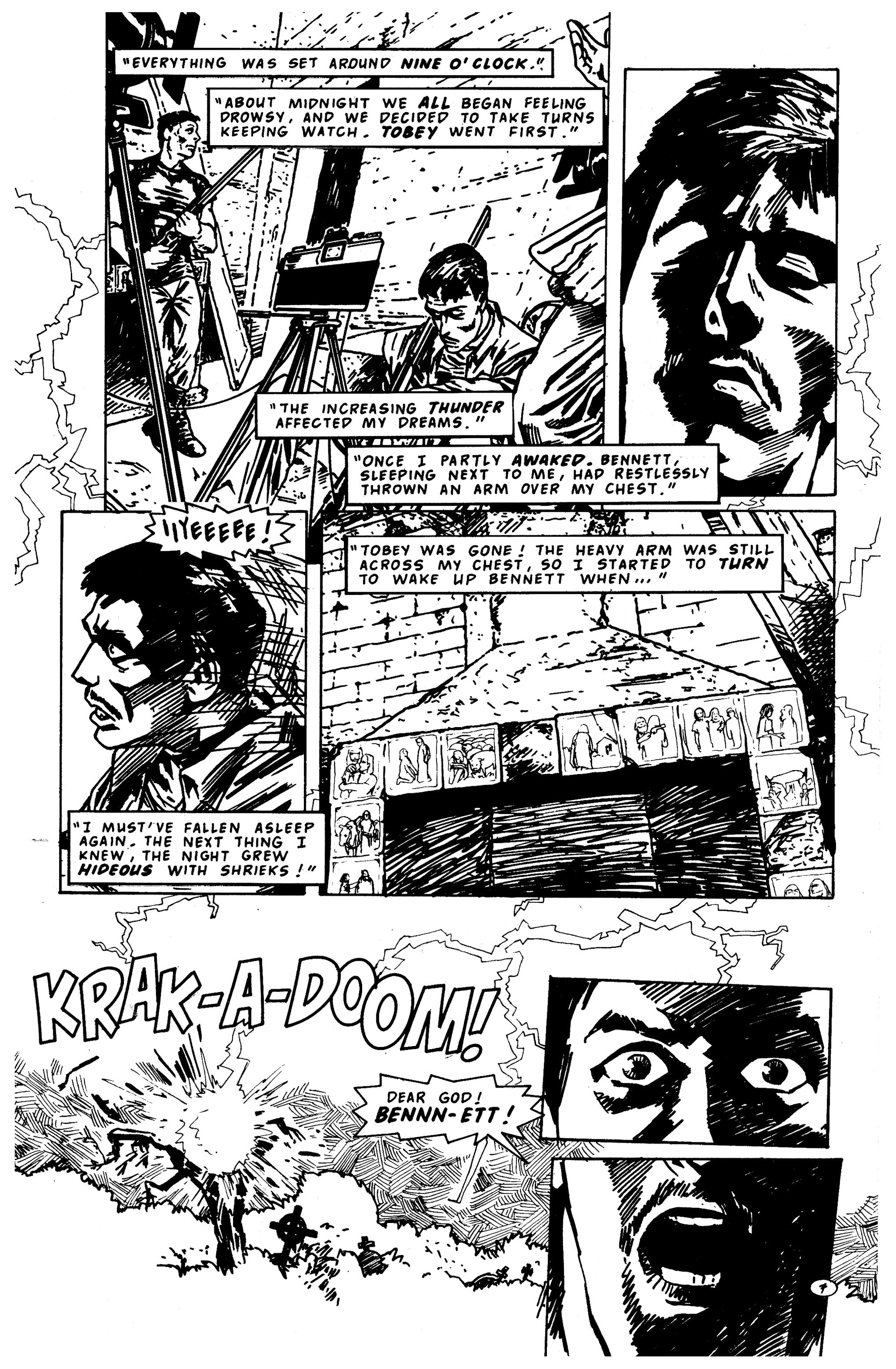 Read online Worlds of H.P. Lovecraft comic -  Issue # Issue The Lurking Fear - 9