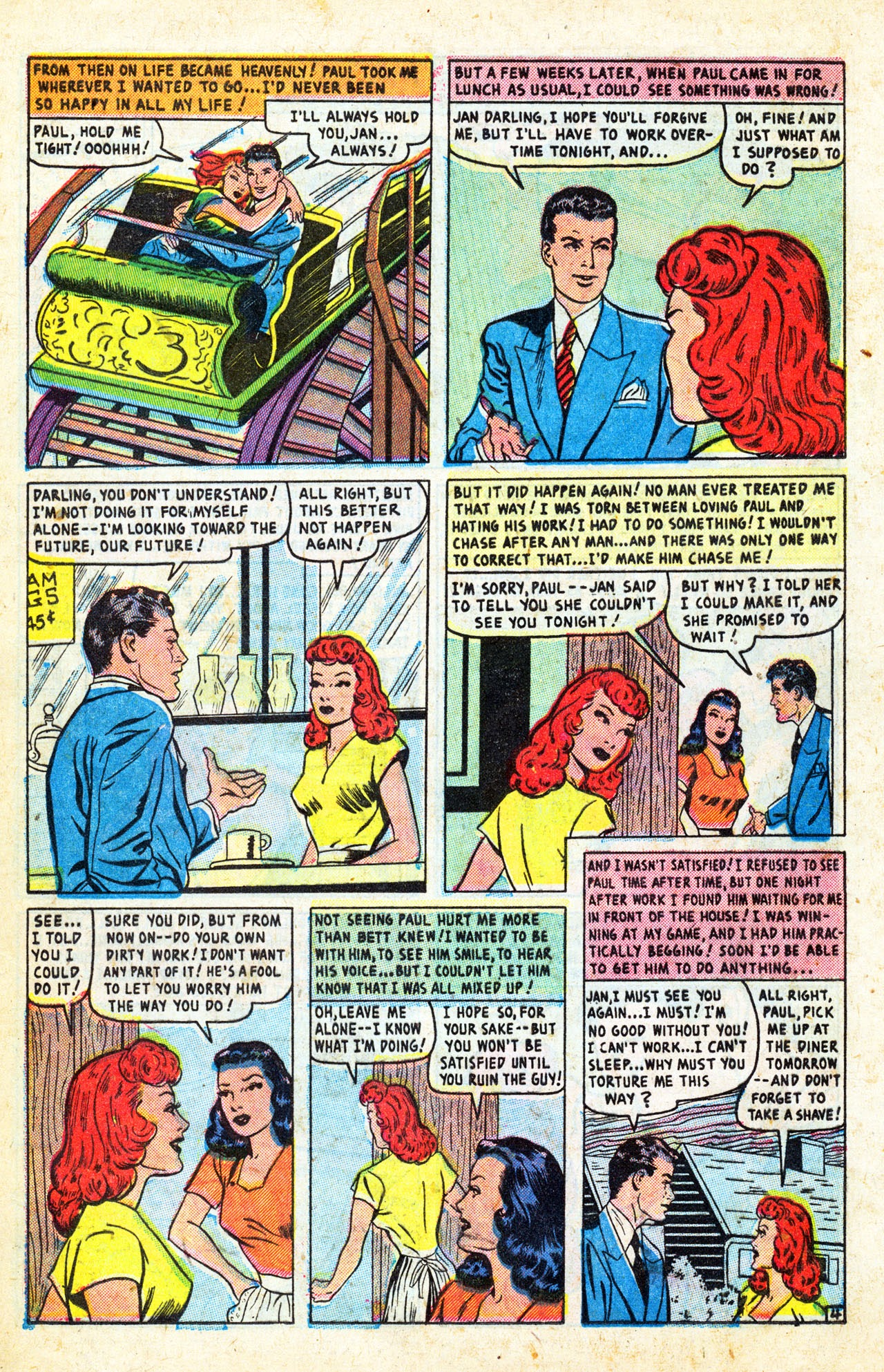 Read online Love Secrets (1949) comic -  Issue #1 - 14