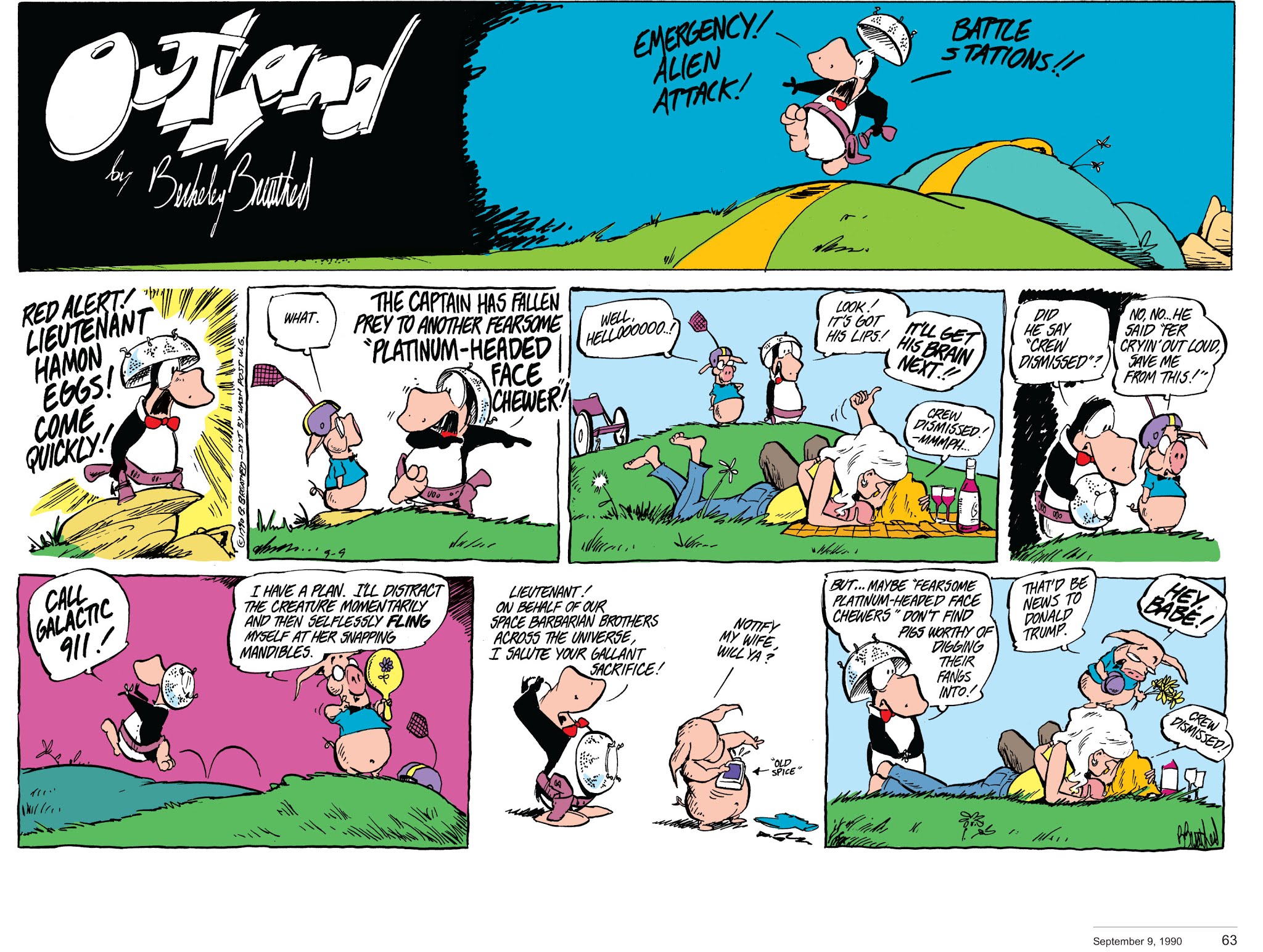 Read online Berkeley Breathed’s Outland comic -  Issue # TPB (Part 1) - 64