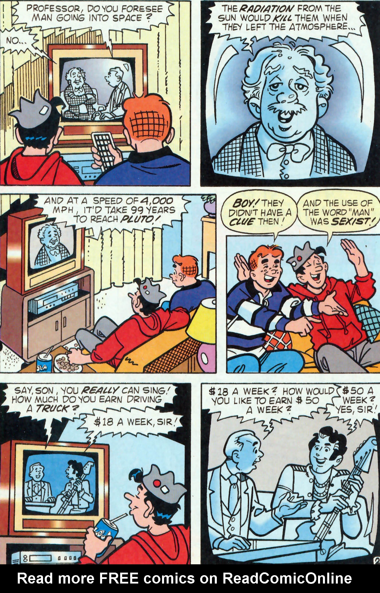 Read online Archie (1960) comic -  Issue #455 - 14