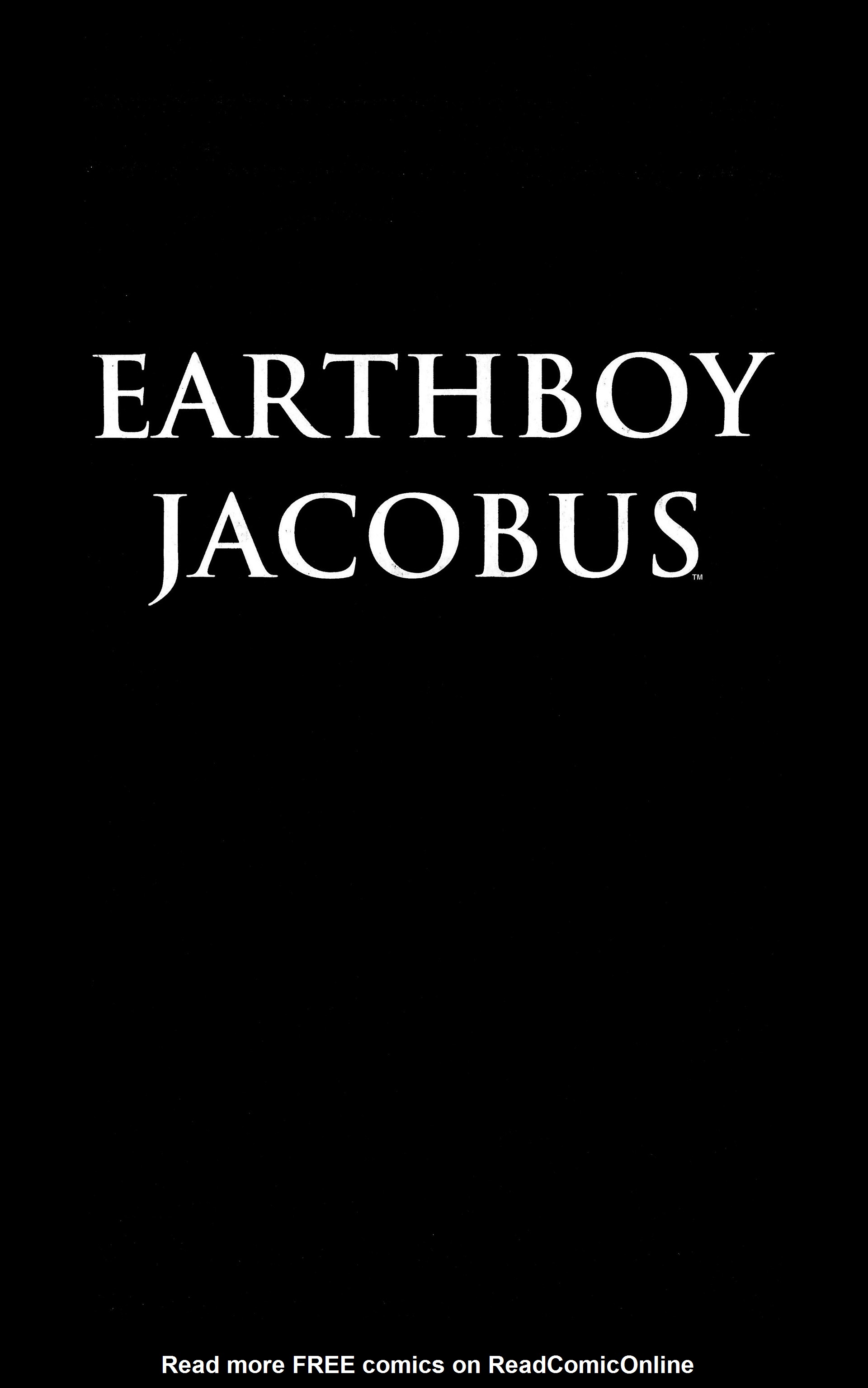 Read online Earthboy Jacobus comic -  Issue # TPB (Part 1) - 3
