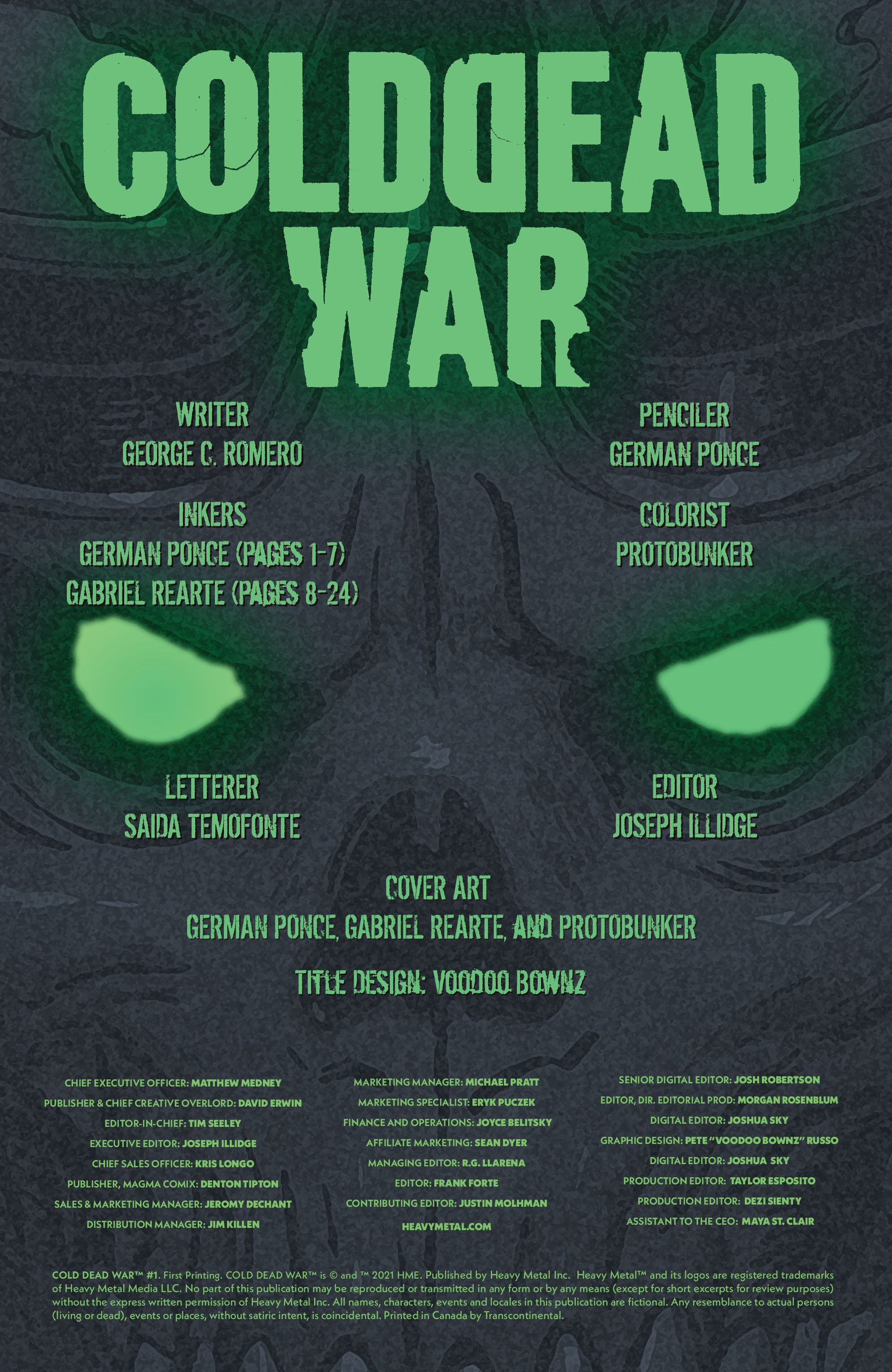 Read online Cold Dead War comic -  Issue #1 - 2