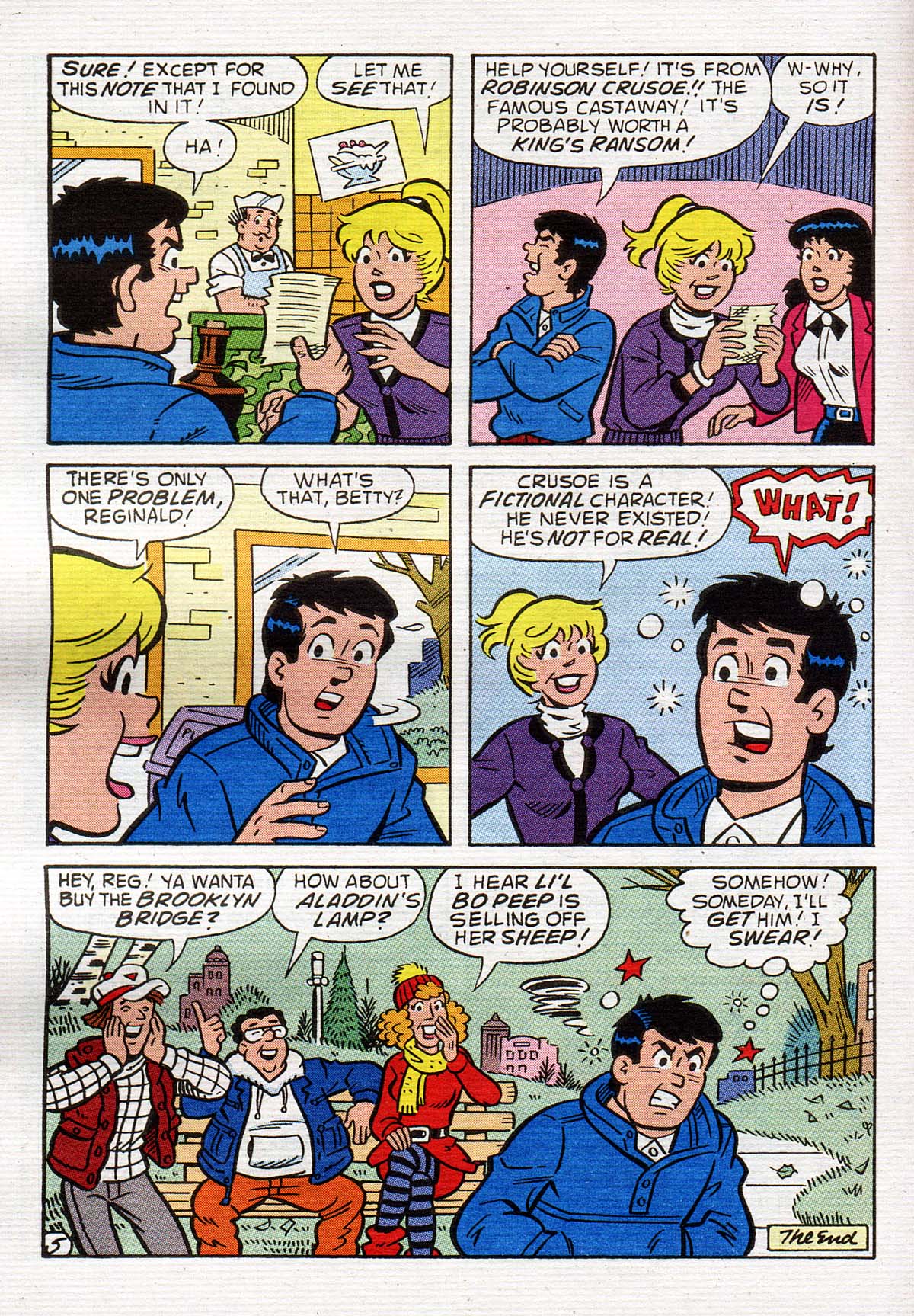 Read online Jughead's Double Digest Magazine comic -  Issue #101 - 123