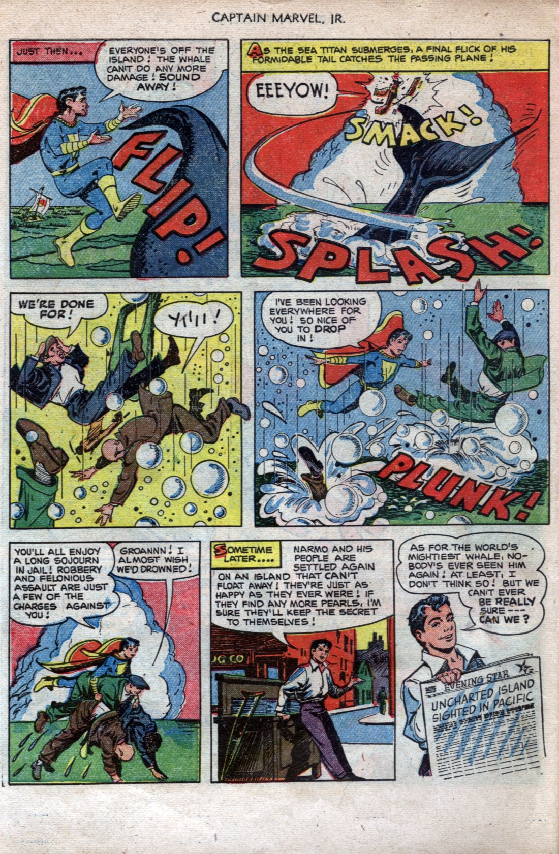 Read online Captain Marvel, Jr. comic -  Issue #107 - 10