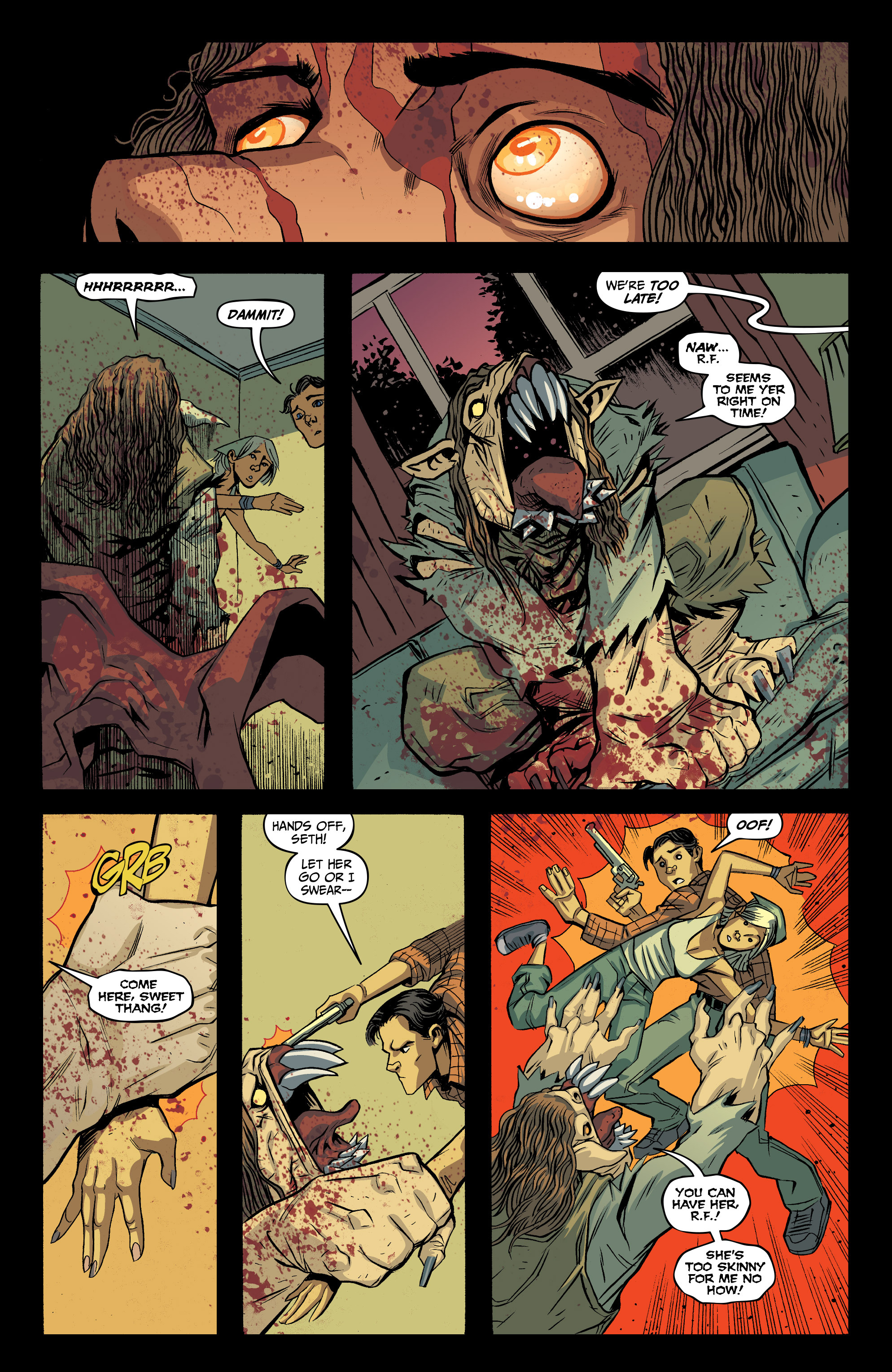 Read online Blood Feud comic -  Issue #2 - 21