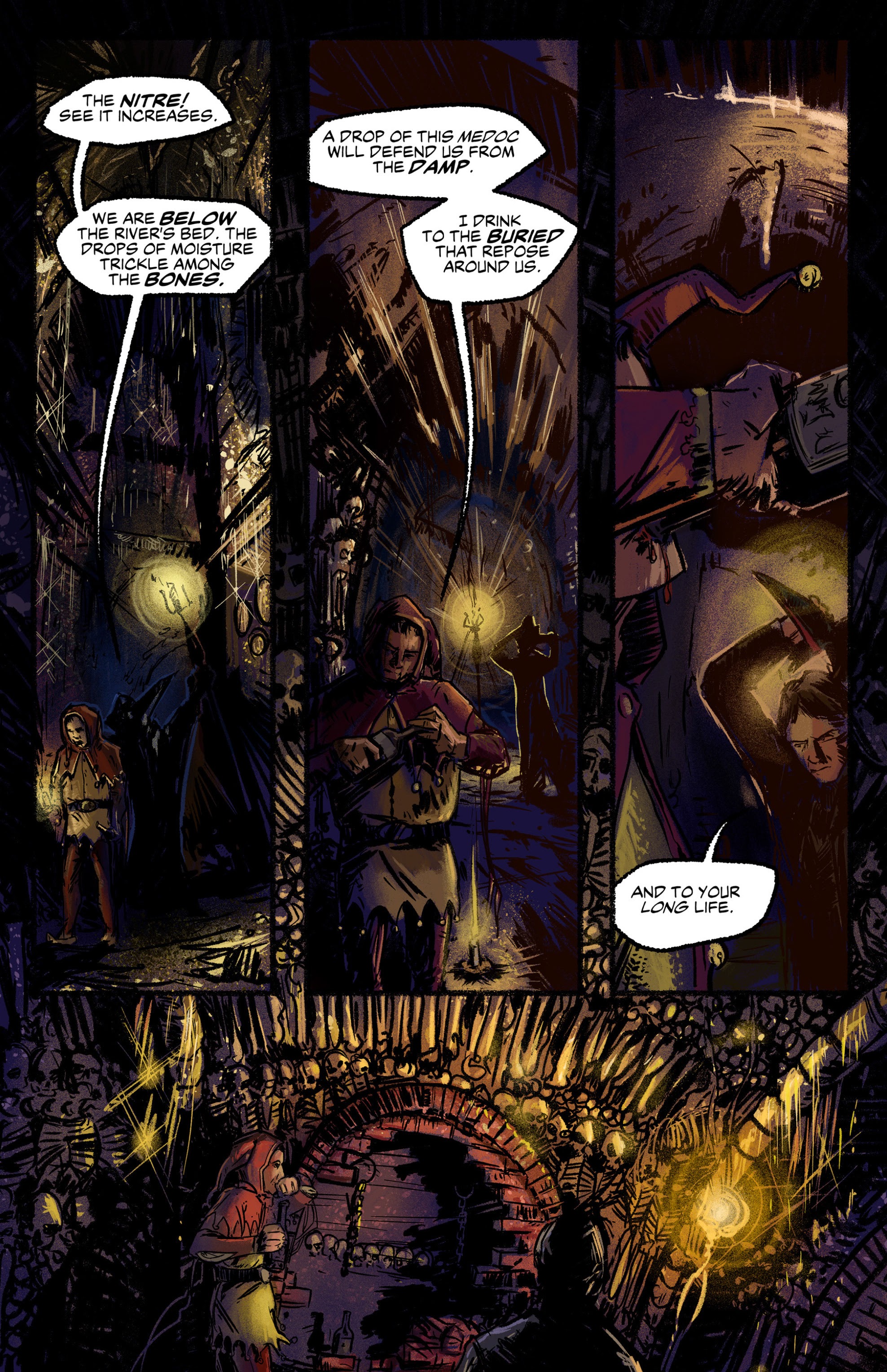 Read online The Cask of Amontillado comic -  Issue # Full - 10