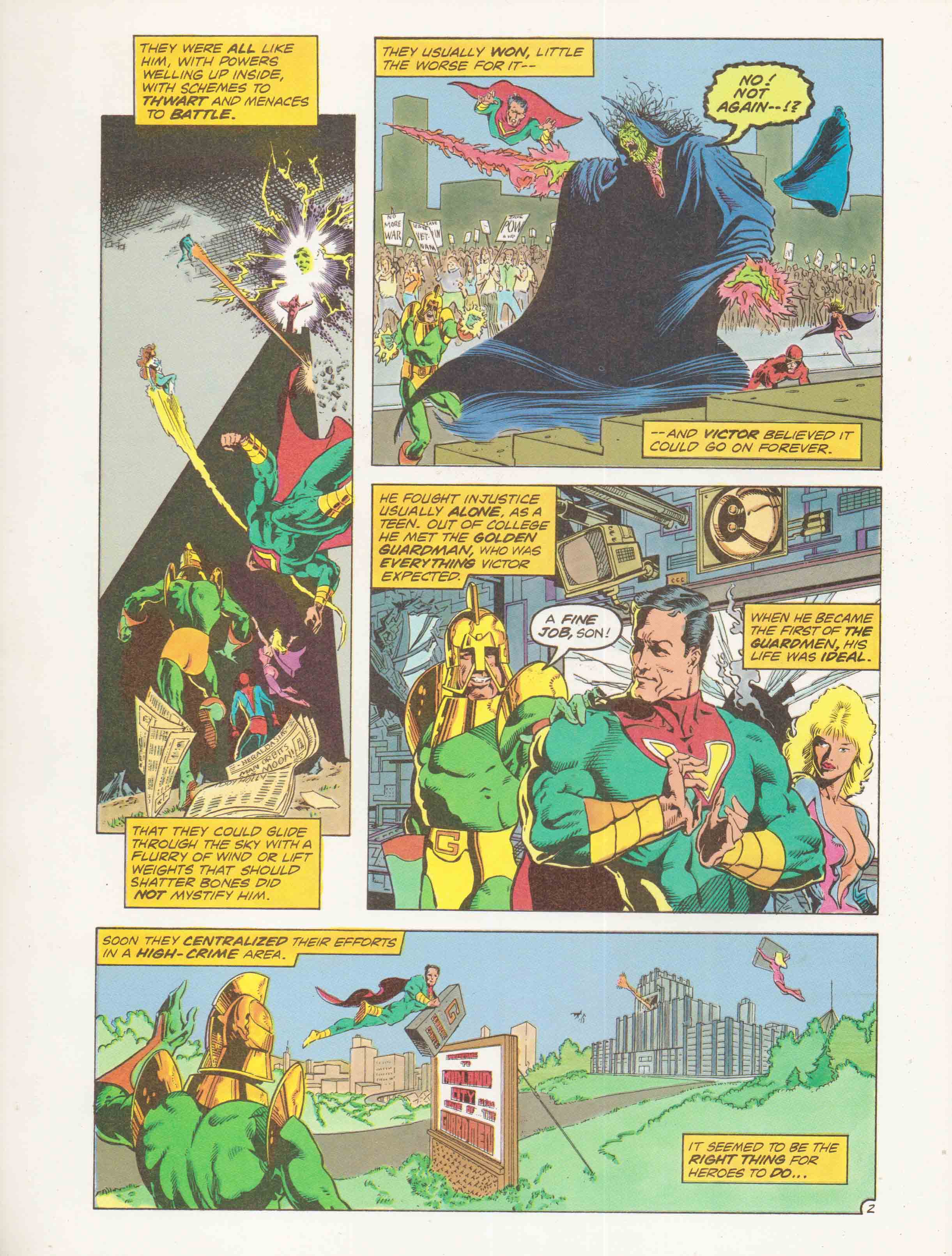Read online Hero Alliance (1986) comic -  Issue # Full - 6