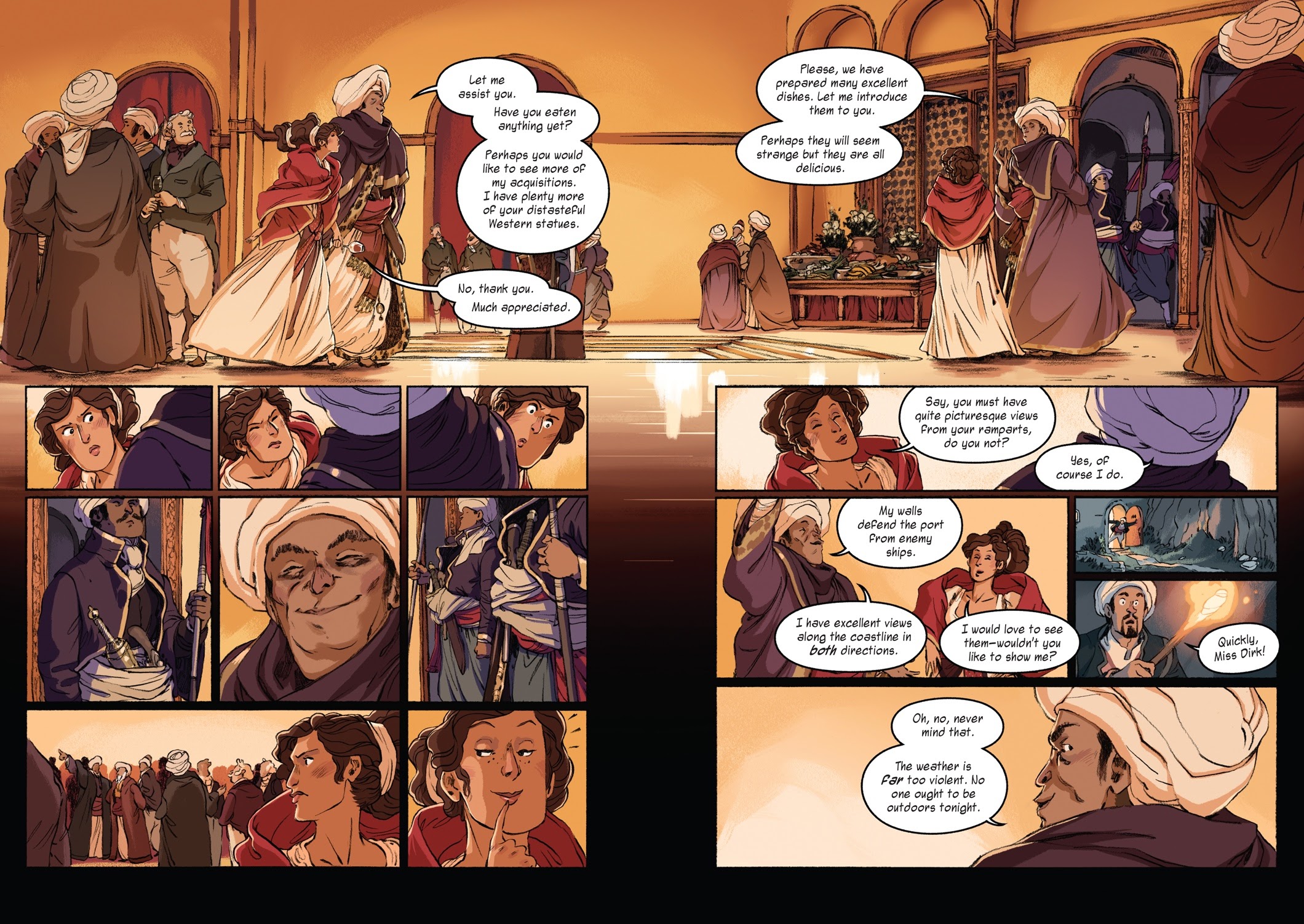 Read online Delilah Dirk and the Pillars of Hercules comic -  Issue # TPB (Part 1) - 13