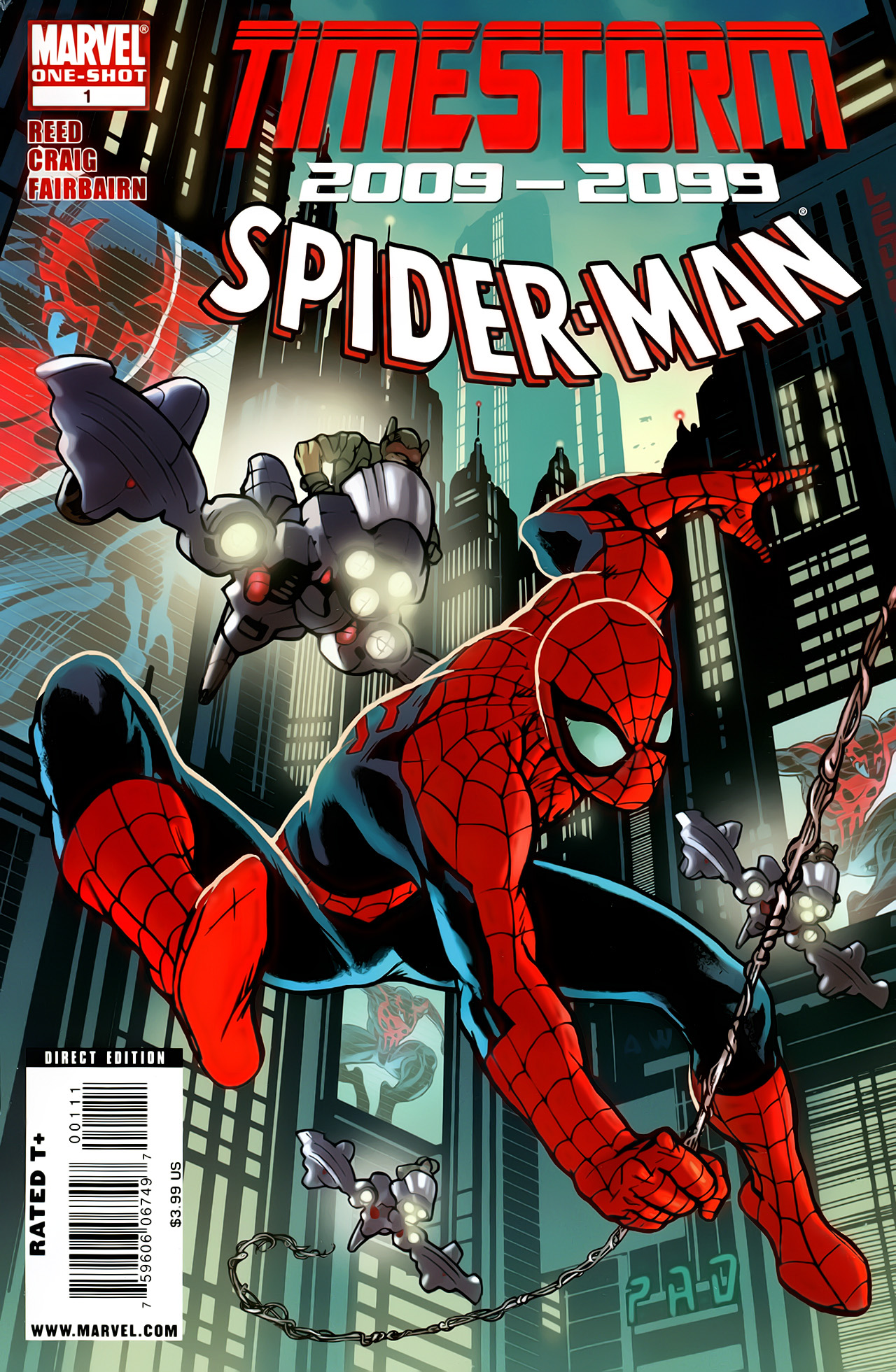 Read online Timestorm 2009/2099: Spider-Man comic -  Issue # Full - 1