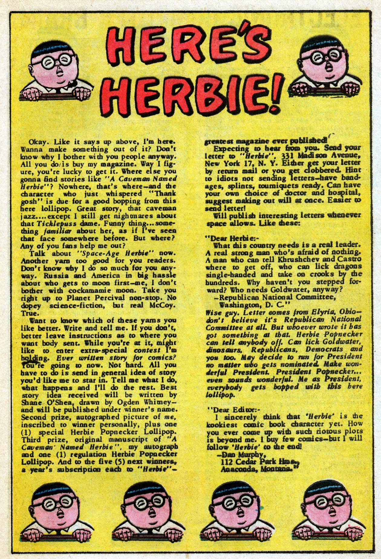 Read online Herbie comic -  Issue #6 - 14