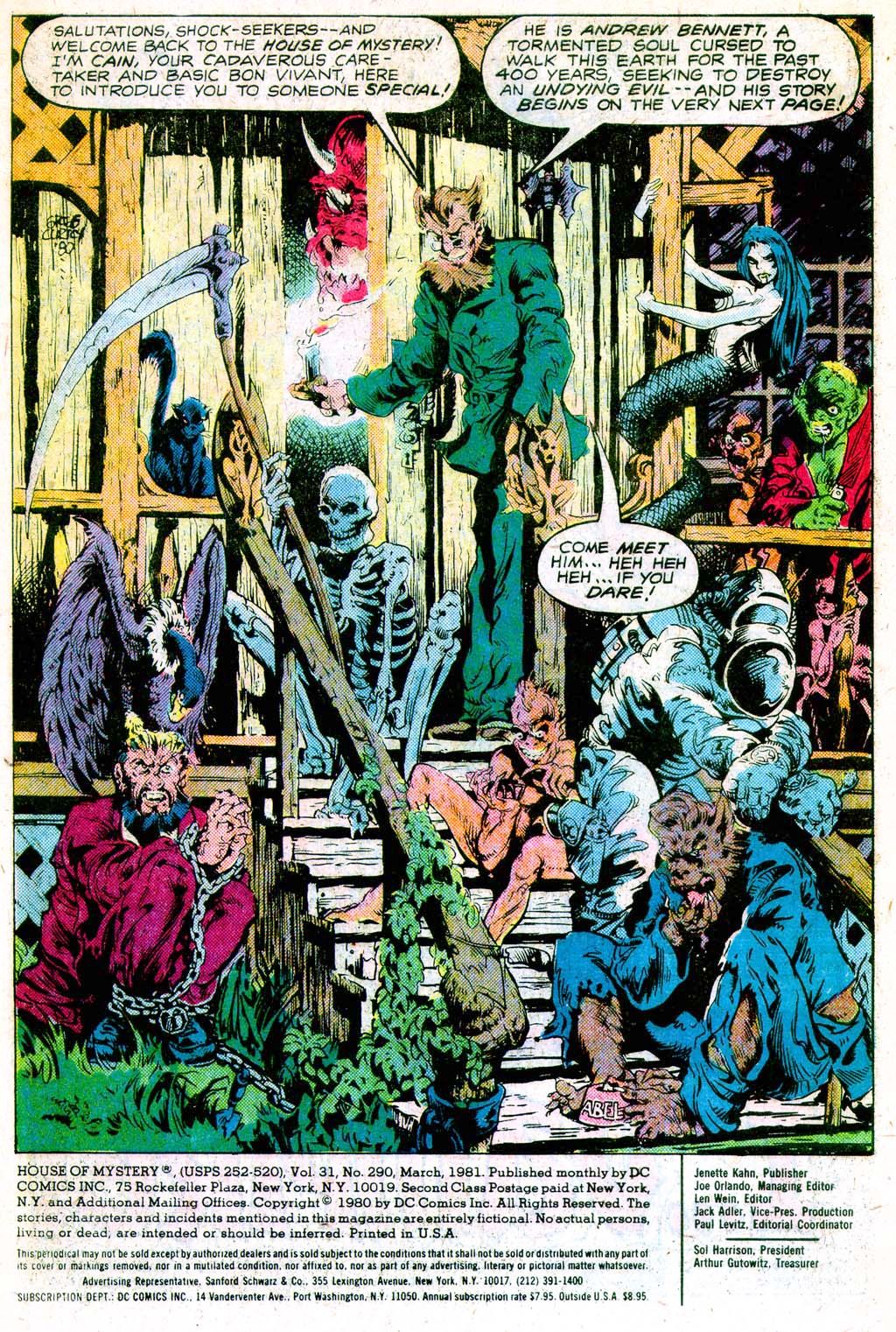 Read online House of Mystery (1951) comic -  Issue #290 - 3