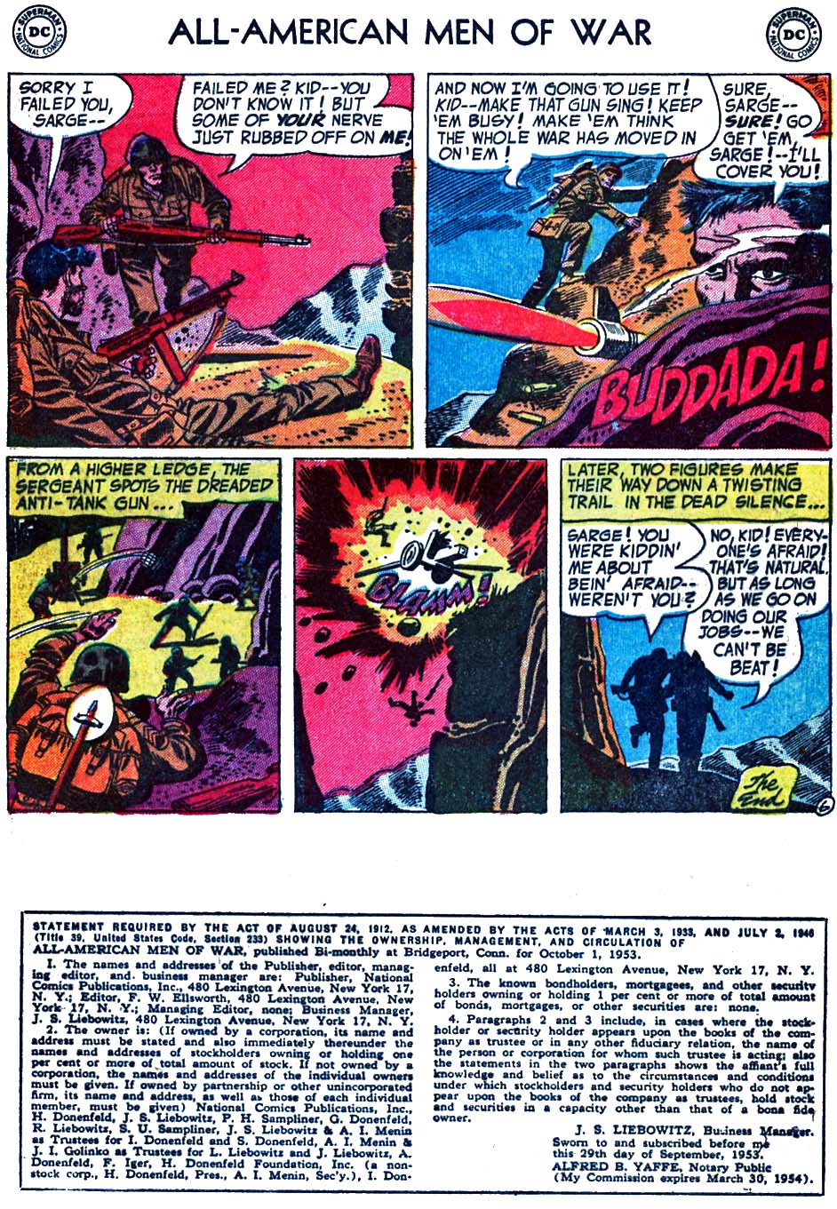 Read online All-American Men of War comic -  Issue #9 - 33