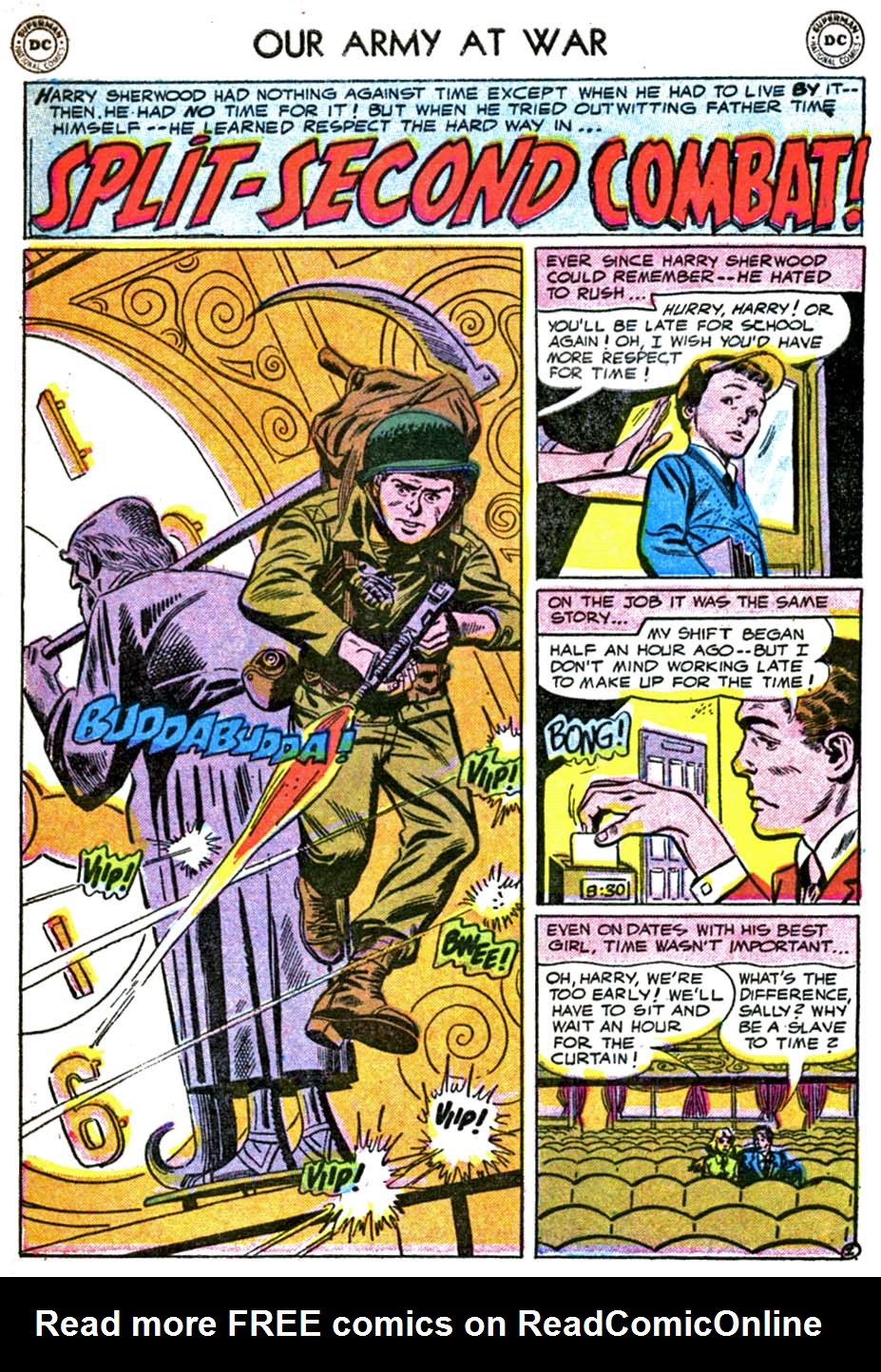 Read online Our Army at War (1952) comic -  Issue #46 - 28