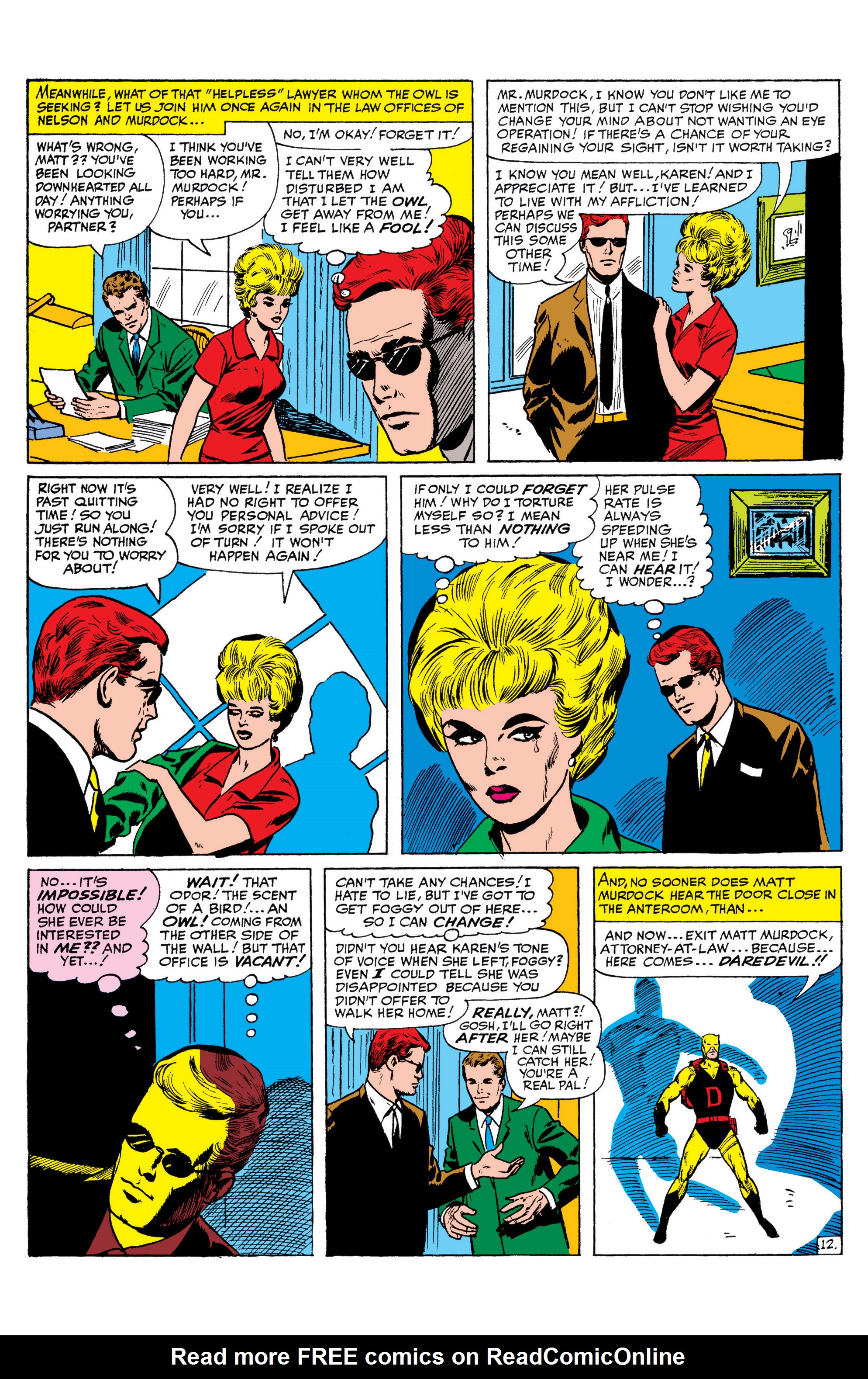 Read online Marvel Masterworks: Daredevil comic -  Issue # TPB 1 (Part 1) - 65
