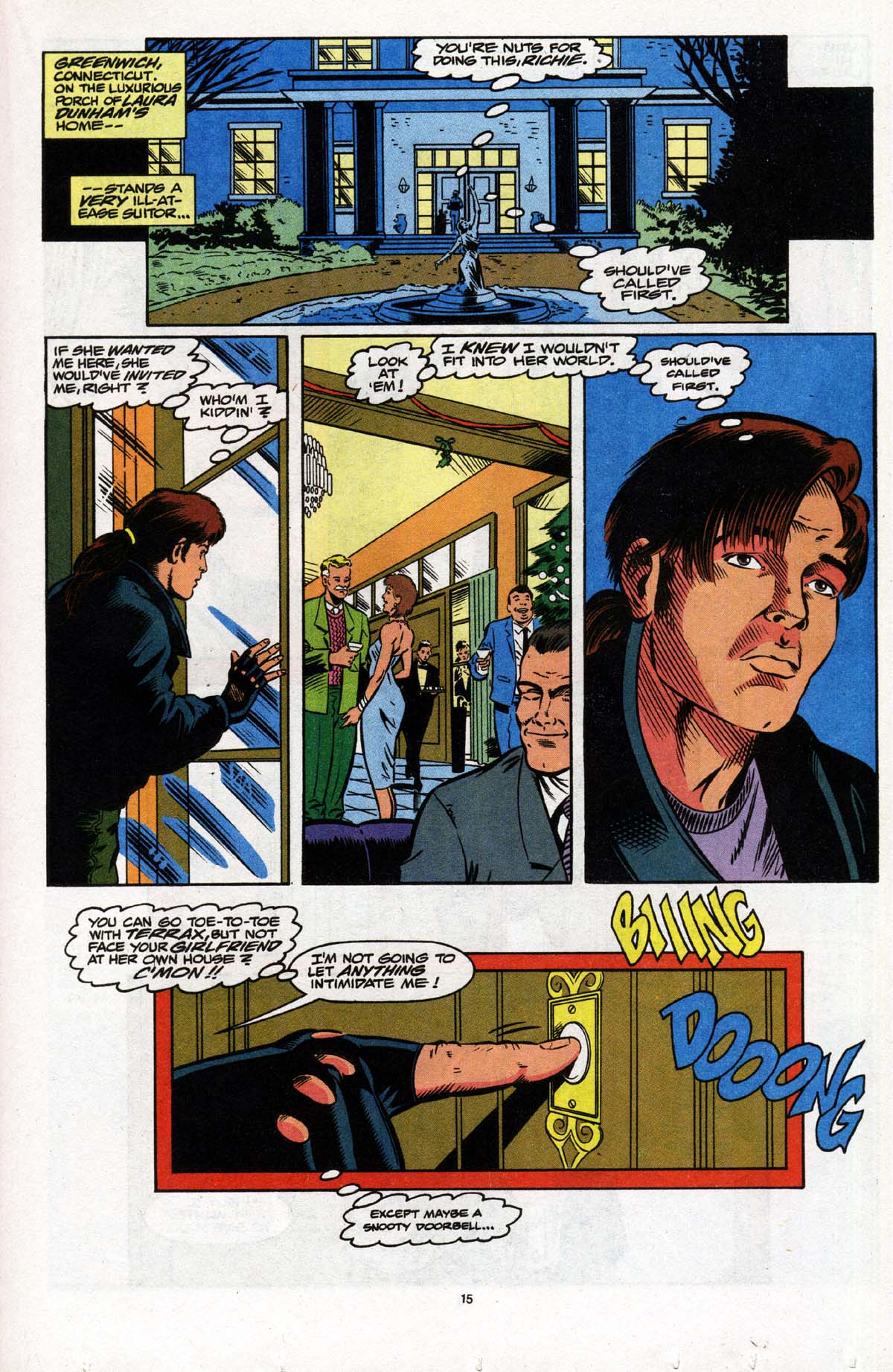 Read online Marvel Holiday Special (1991) comic -  Issue #1992 - 17