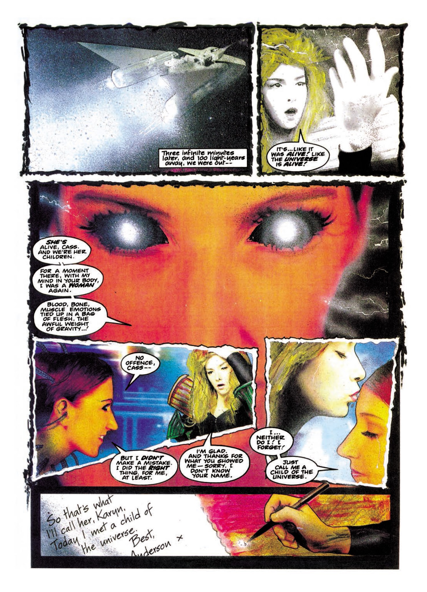 Read online Judge Anderson: The Psi Files comic -  Issue # TPB 2 - 196