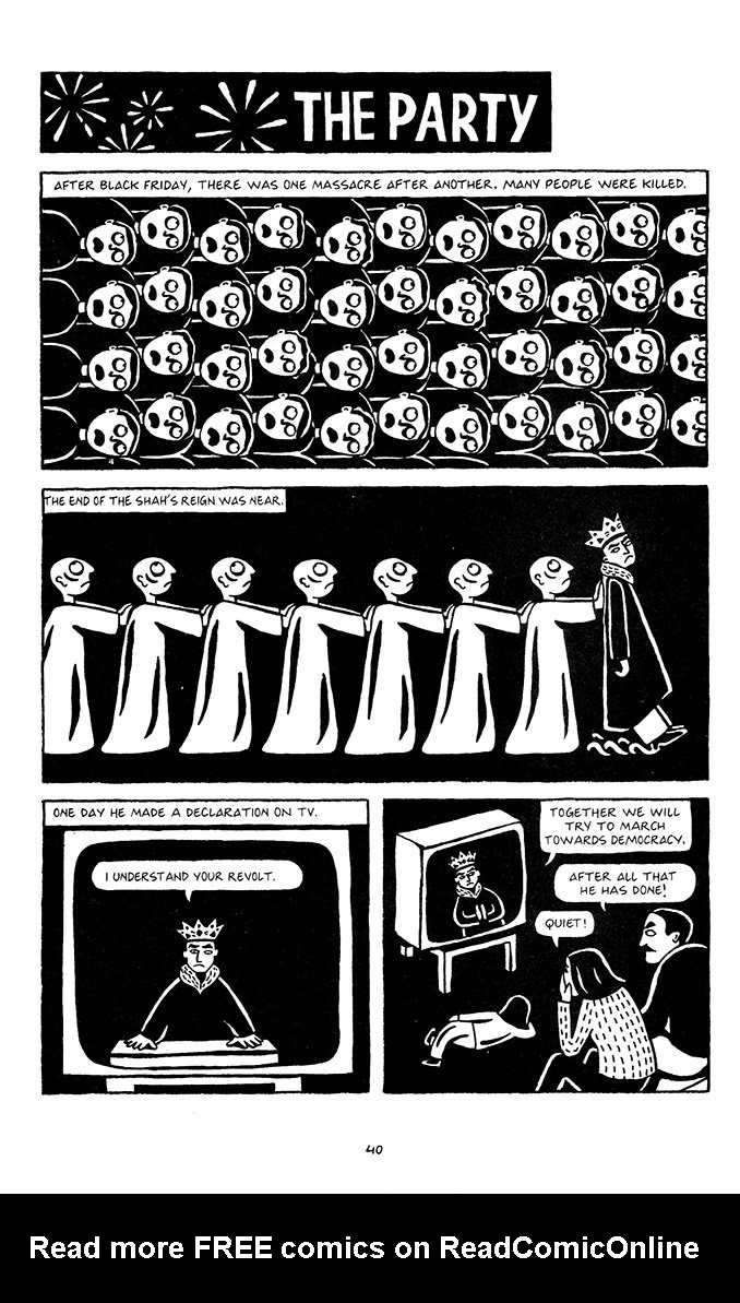 Read online Persepolis comic -  Issue # TPB 1 - 43