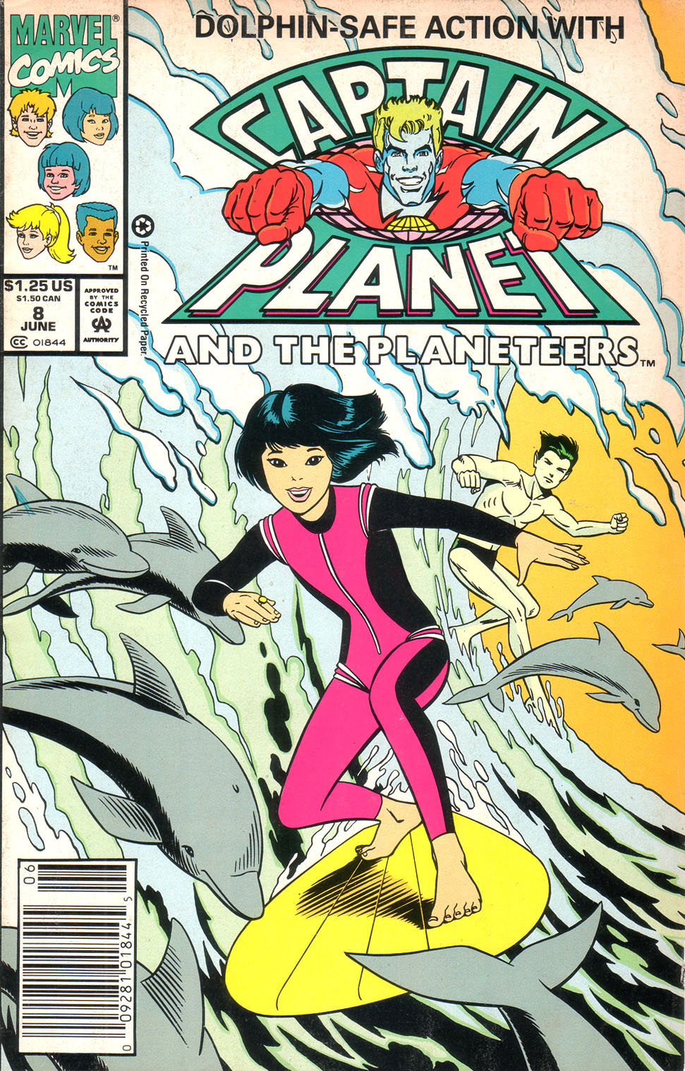 Read online Captain Planet and the Planeteers comic -  Issue #8 - 1