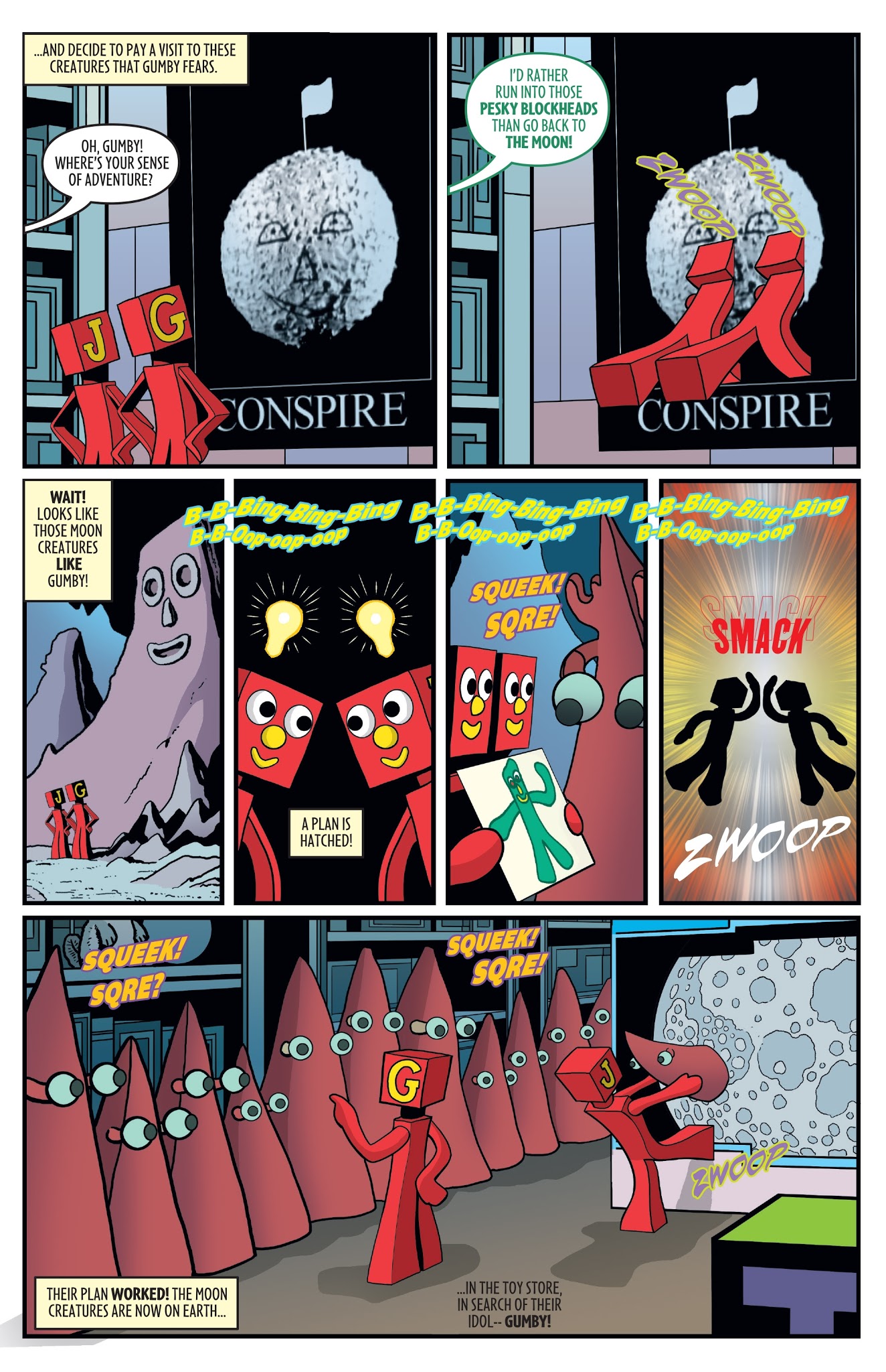 Read online Gumby comic -  Issue #1 - 6