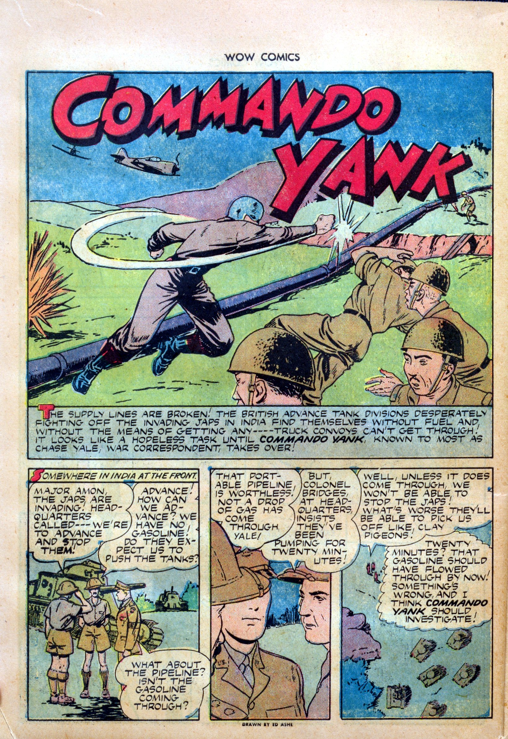 Read online Wow Comics comic -  Issue #29 - 34