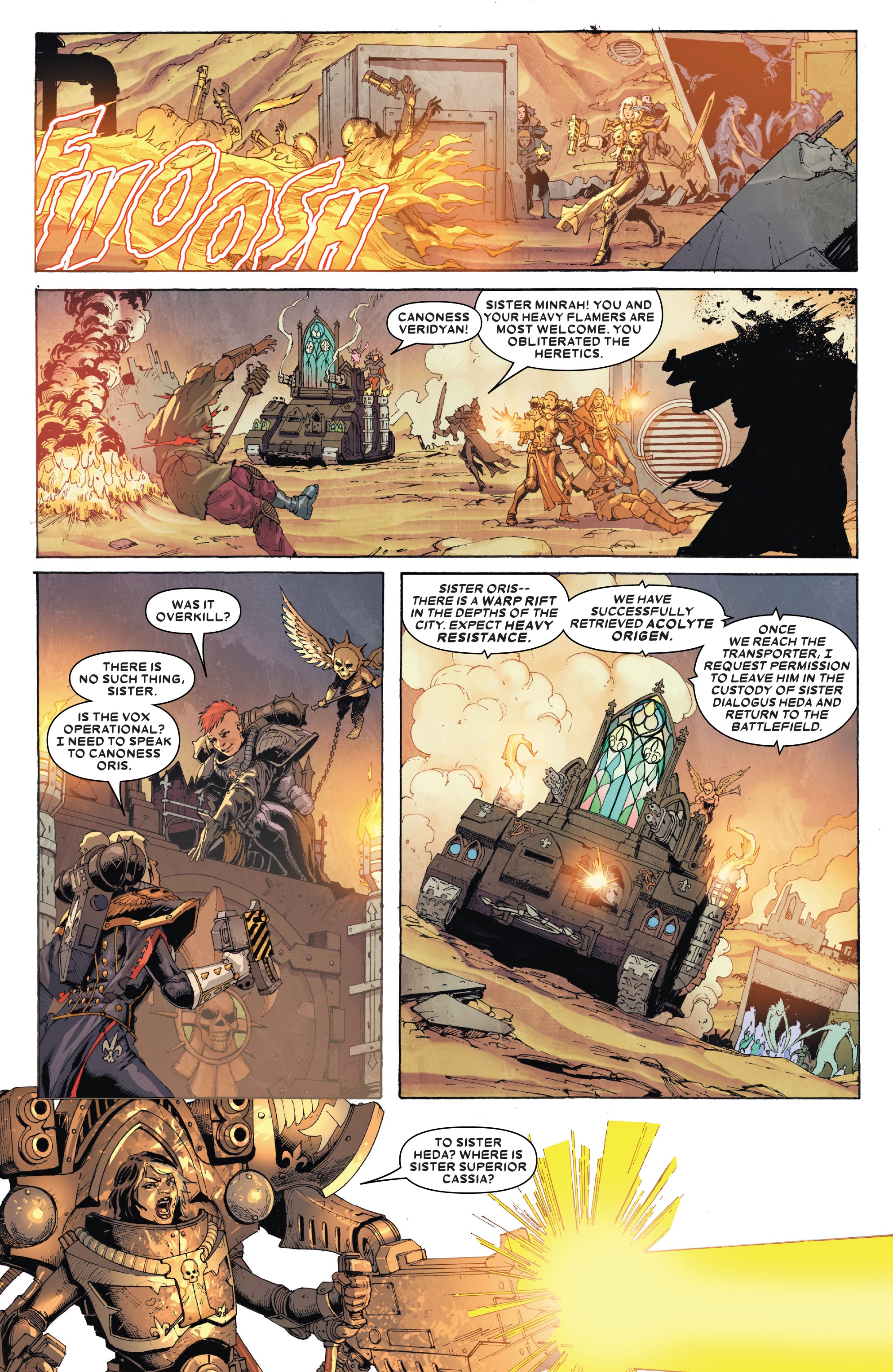 Read online Warhammer 40,000: Sisters Of Battle comic -  Issue #5 - 10