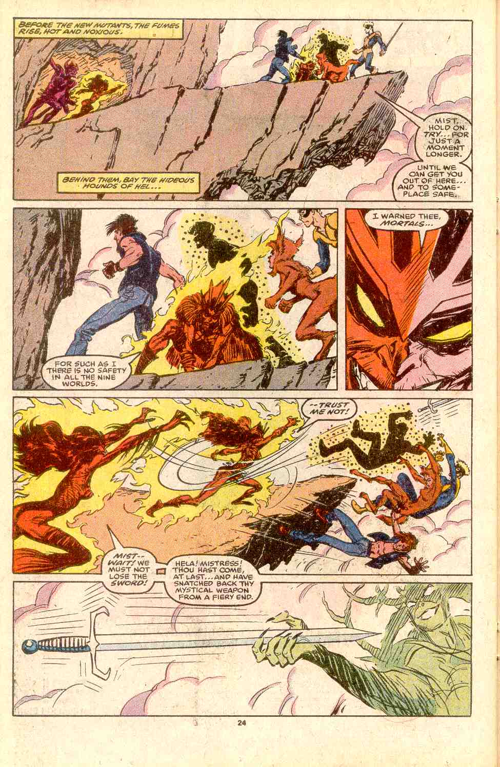 Read online The New Mutants comic -  Issue #83 - 19
