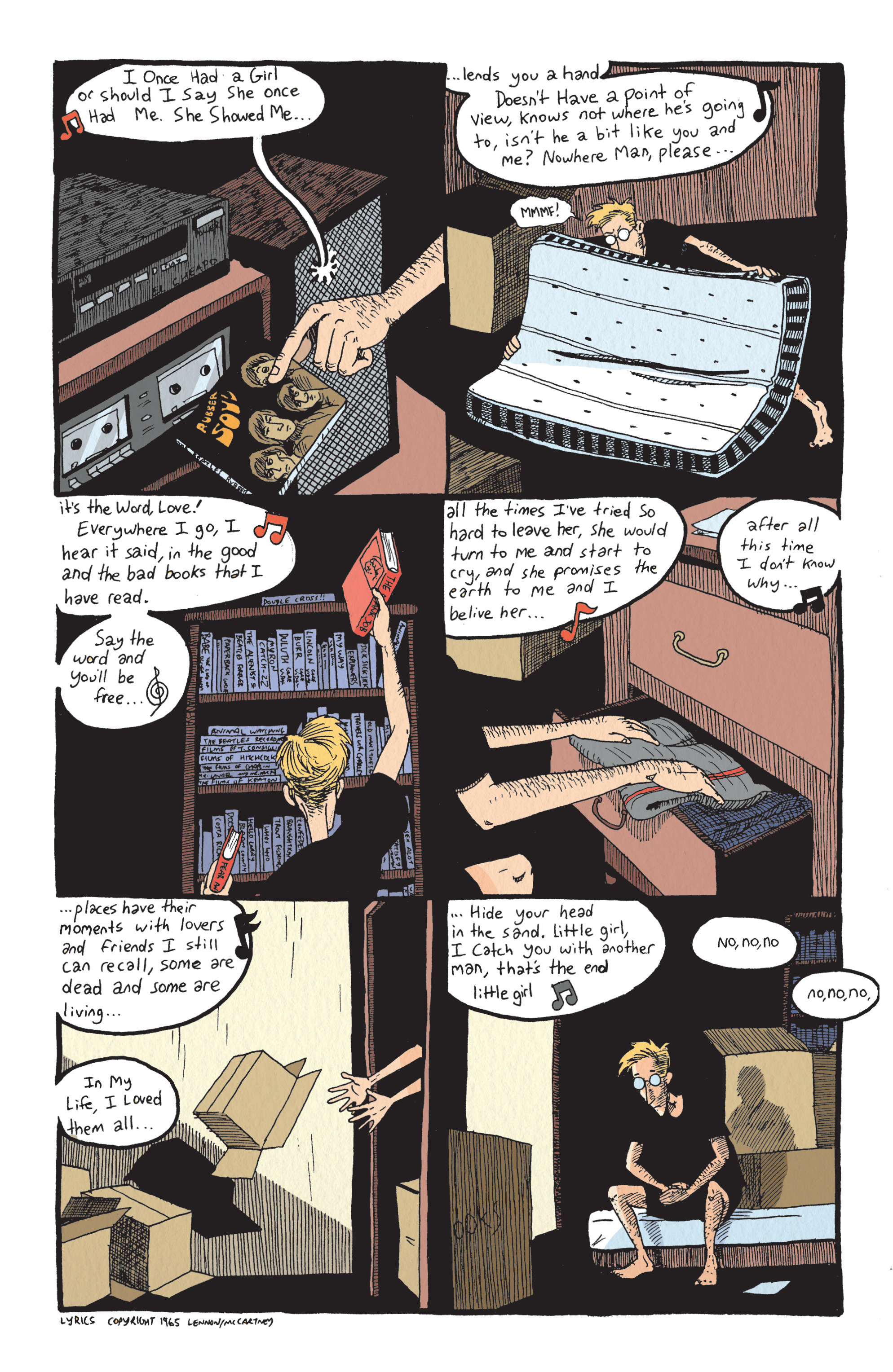 Read online Box Office Poison Color Comics comic -  Issue #1 - 22
