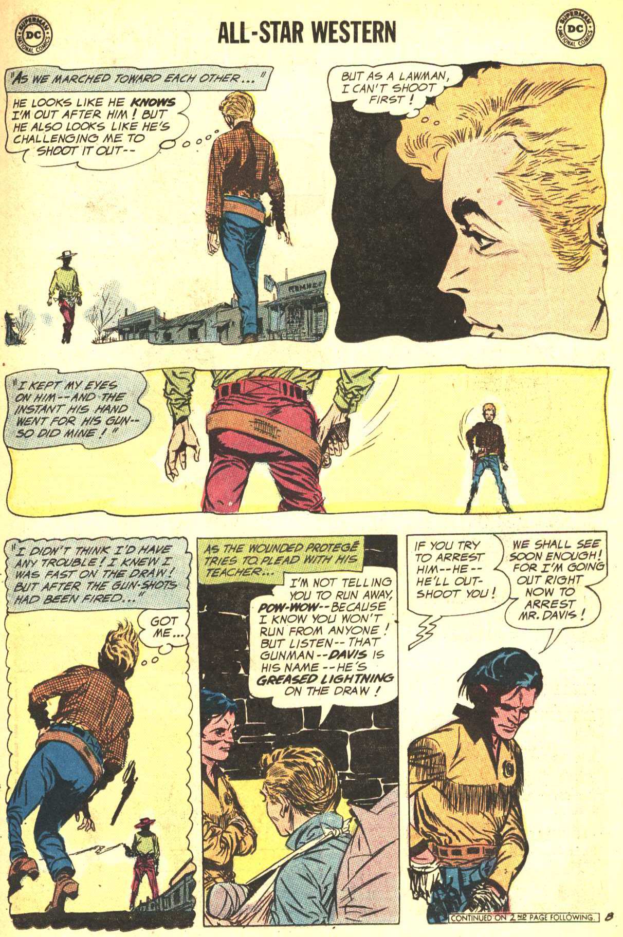 Read online All-Star Western (1970) comic -  Issue #1 - 9