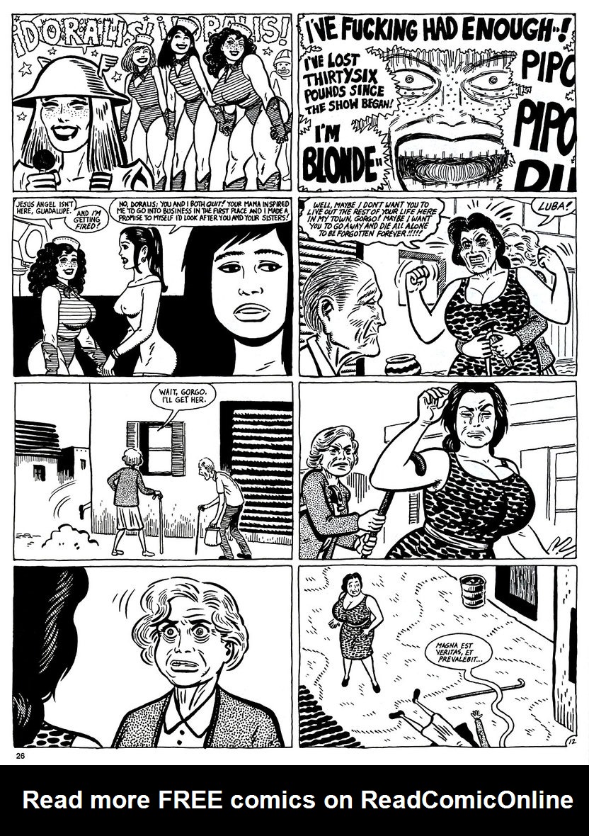 Read online Love and Rockets (1982) comic -  Issue #48 - 28