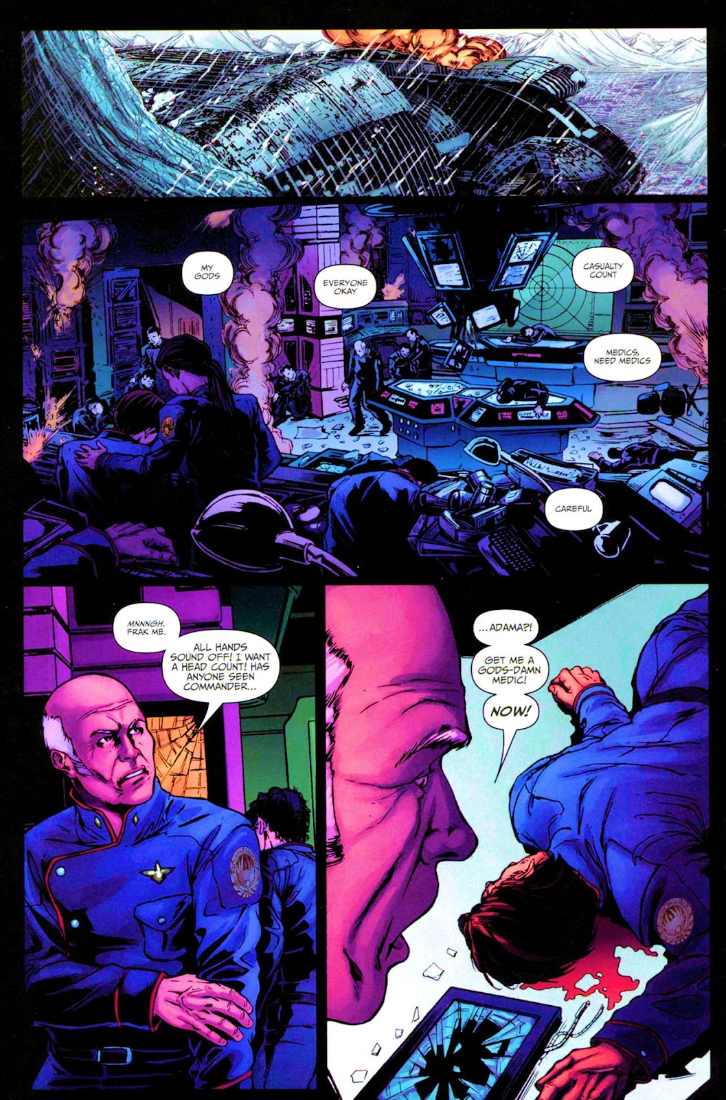 Battlestar Galactica: Season Zero issue 10 - Page 7