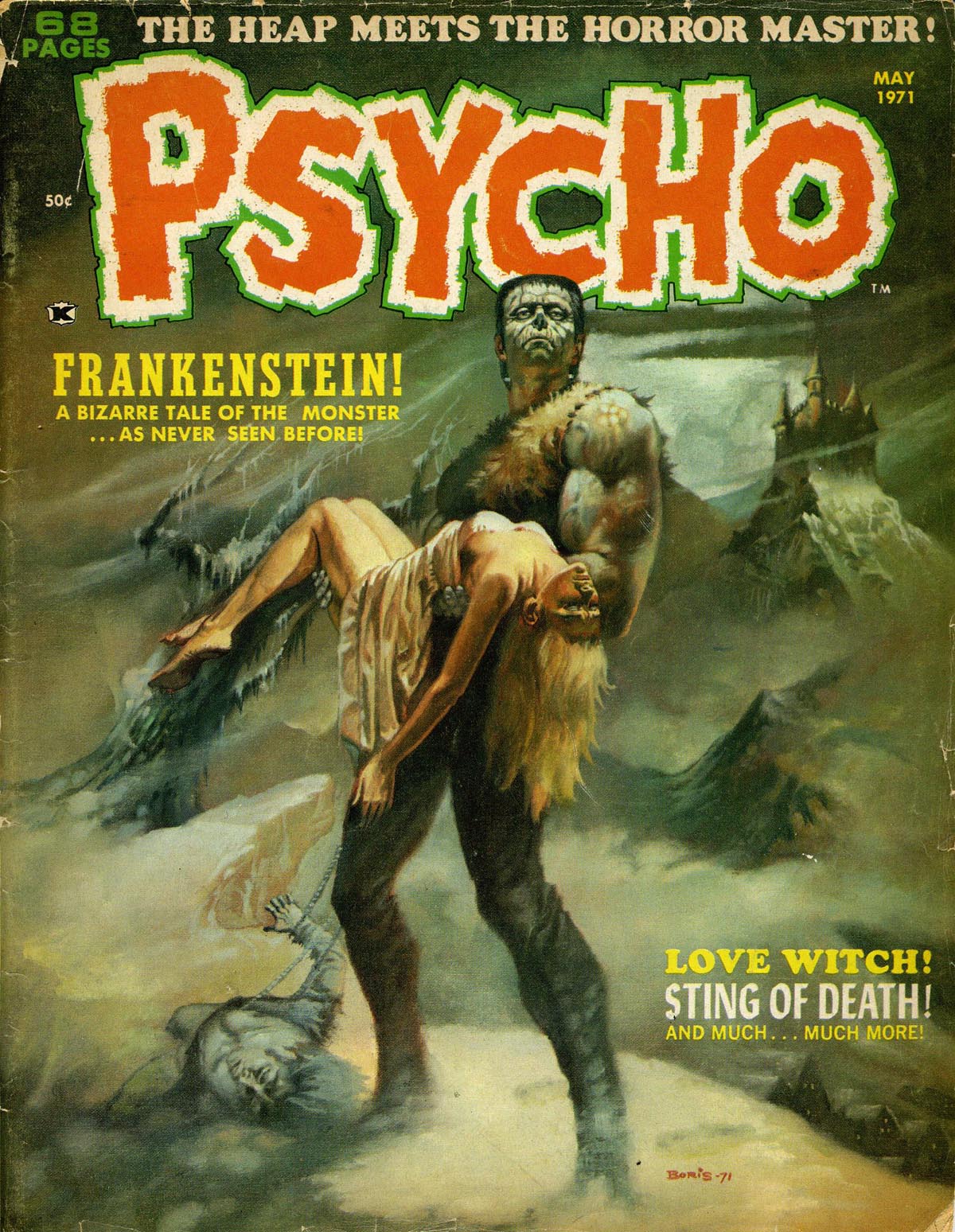 Read online Psycho comic -  Issue #3 - 1