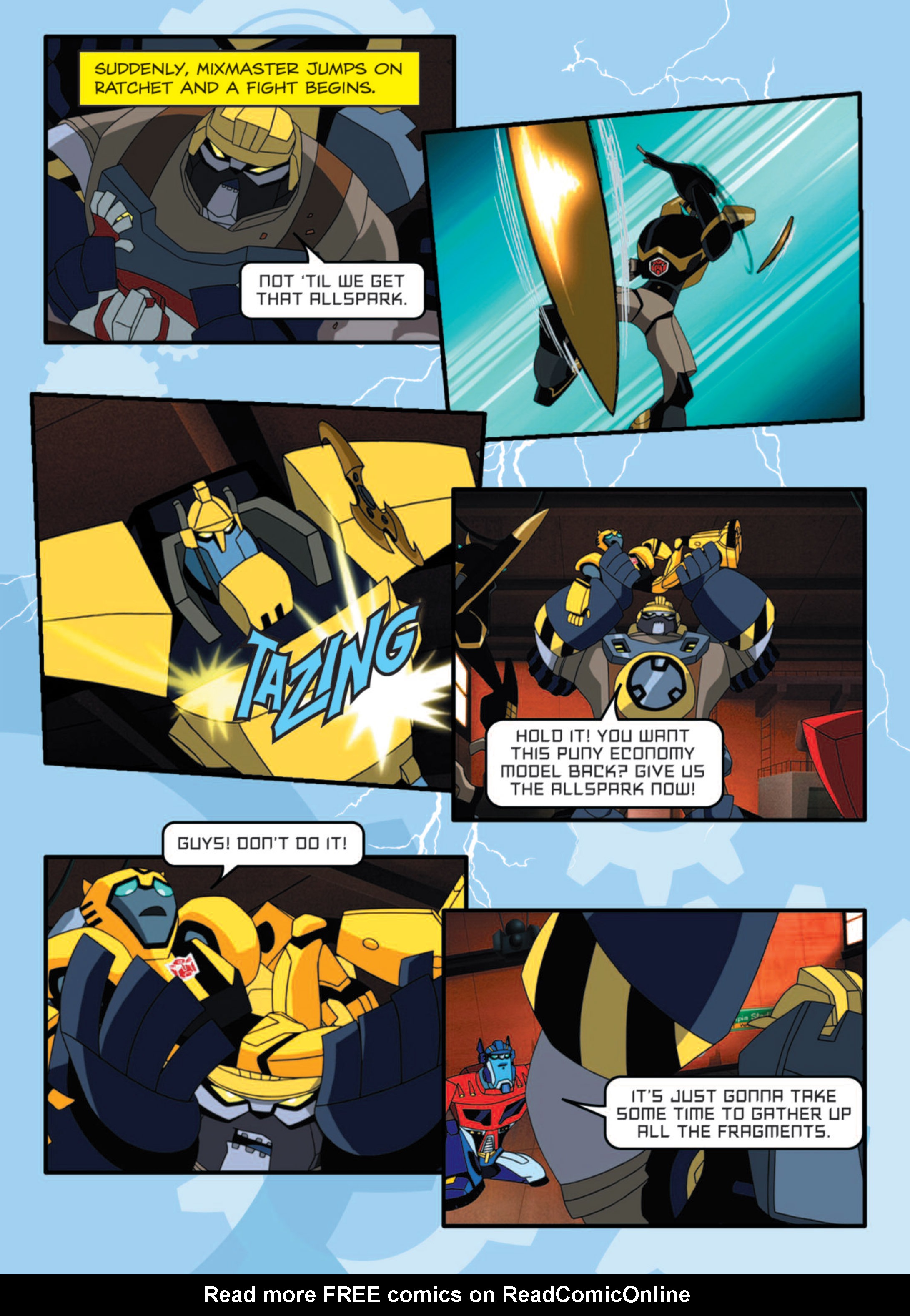Read online Transformers Animated comic -  Issue #10 - 57
