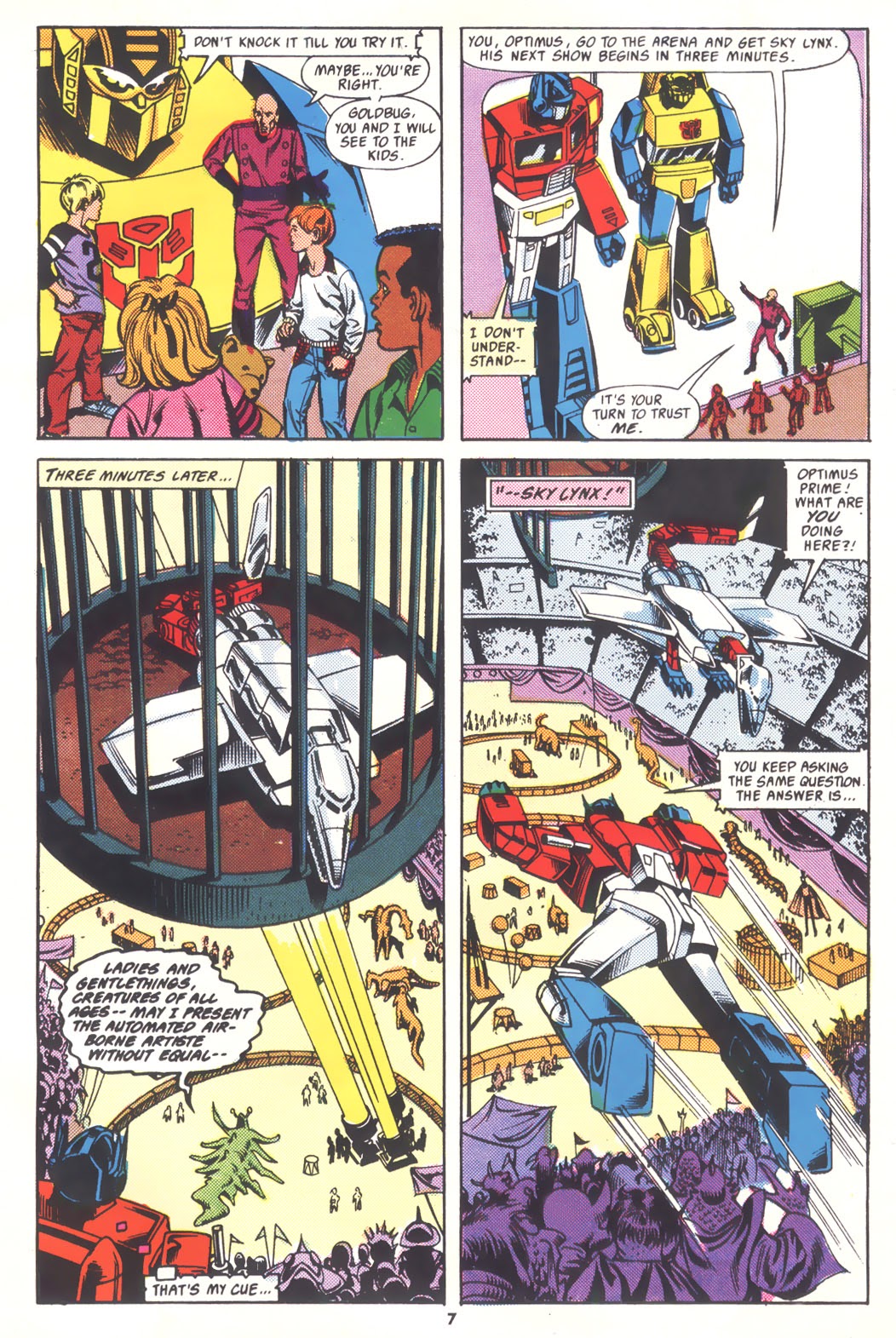 Read online The Transformers (UK) comic -  Issue #179 - 7