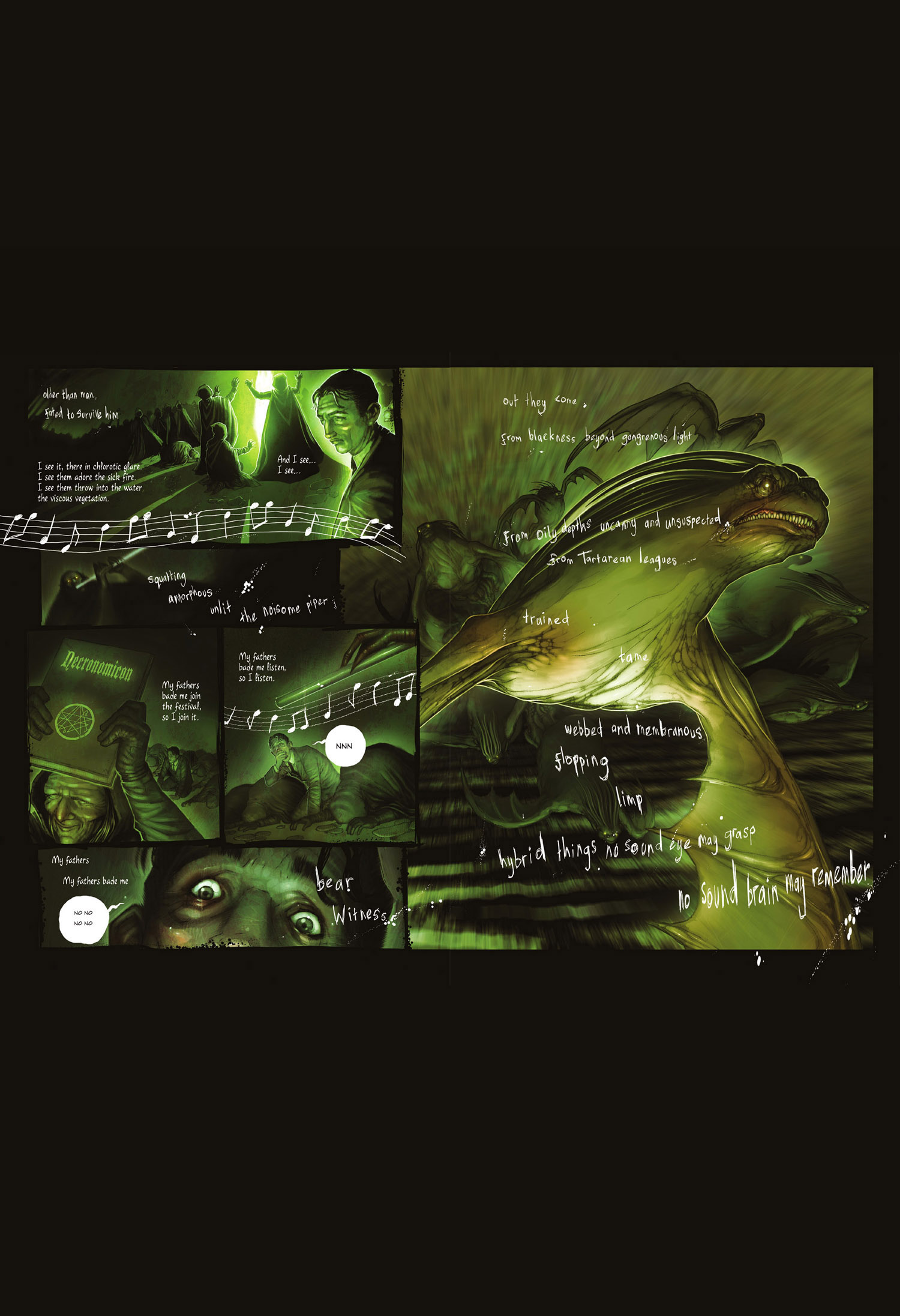 Read online The Lovecraft Anthology comic -  Issue # TPB 2 - 103
