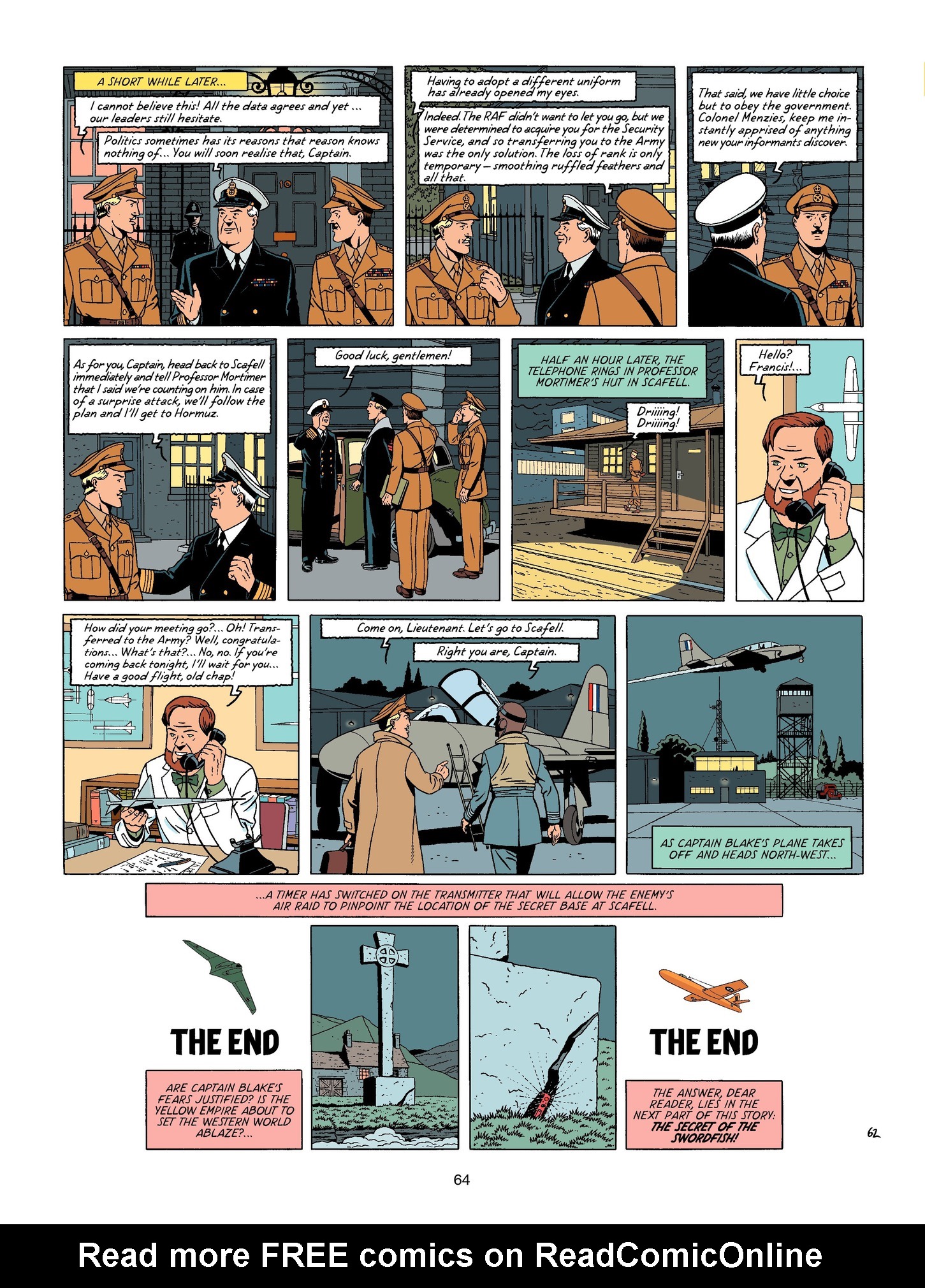 Read online Blake & Mortimer comic -  Issue #21 - 64