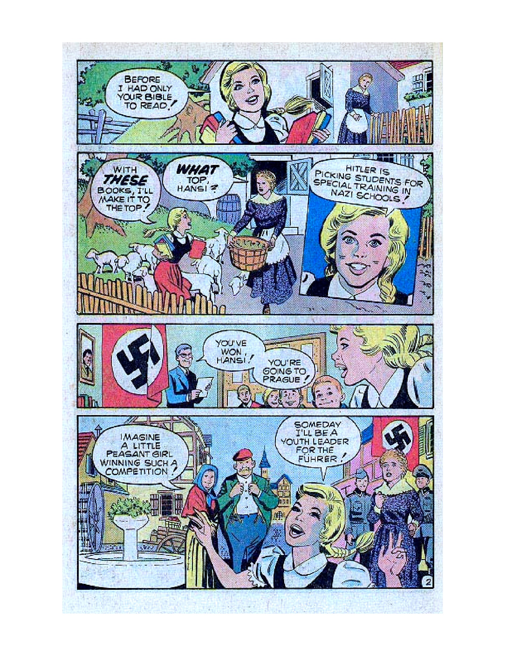 Read online Hansi The Girl Who Loved The Swastika comic -  Issue # Full - 4