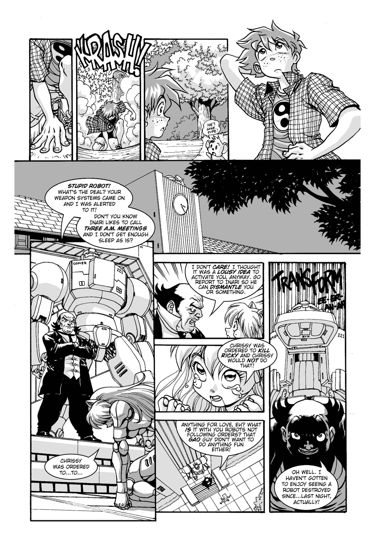 Read online Ninja High School (1986) comic -  Issue #135 - 7
