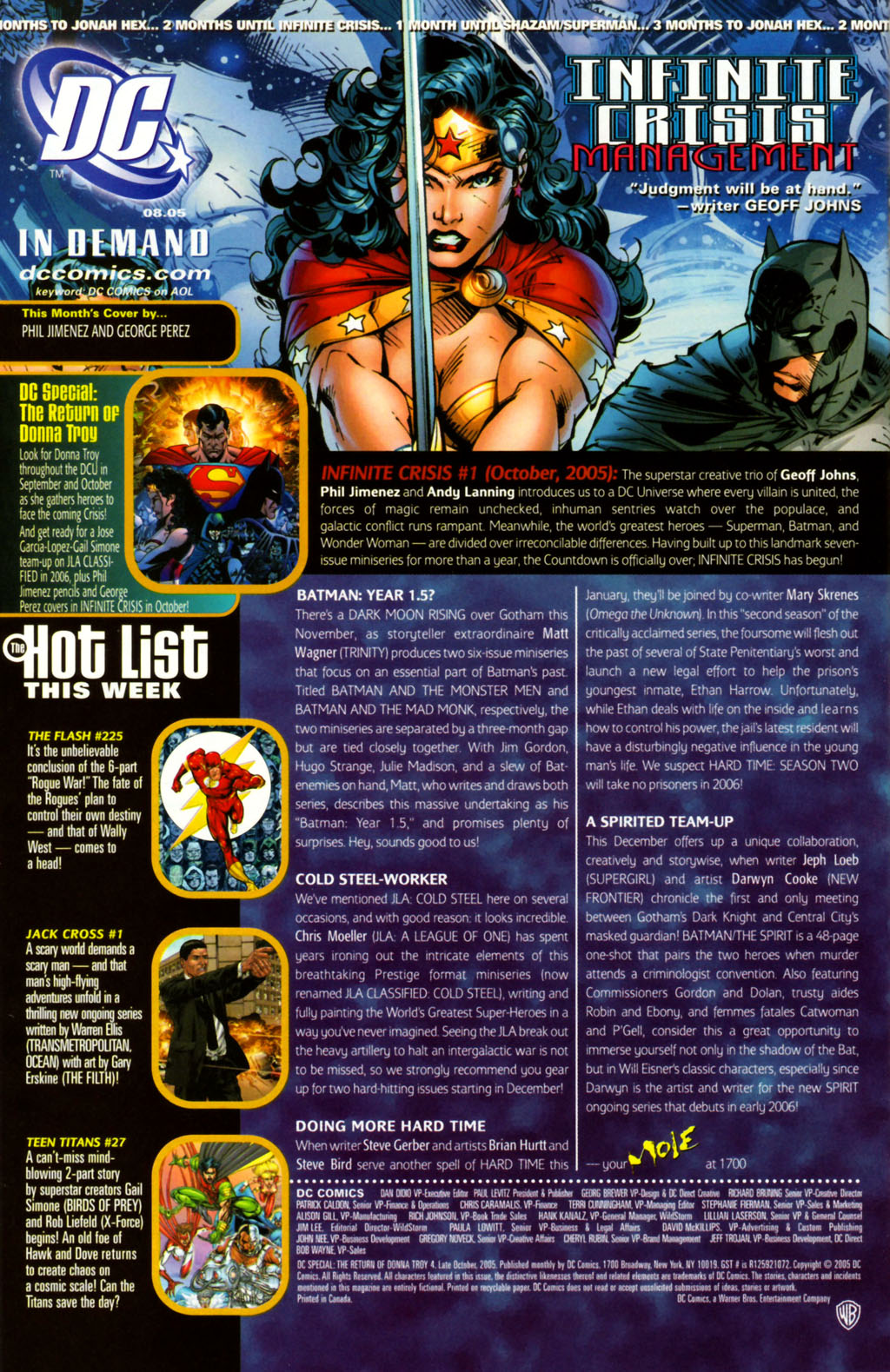 Read online DC Special: The Return of Donna Troy comic -  Issue #4 - 21