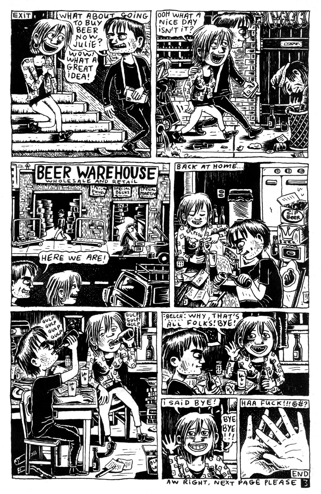 Read online Dirty Plotte comic -  Issue #4 - 5