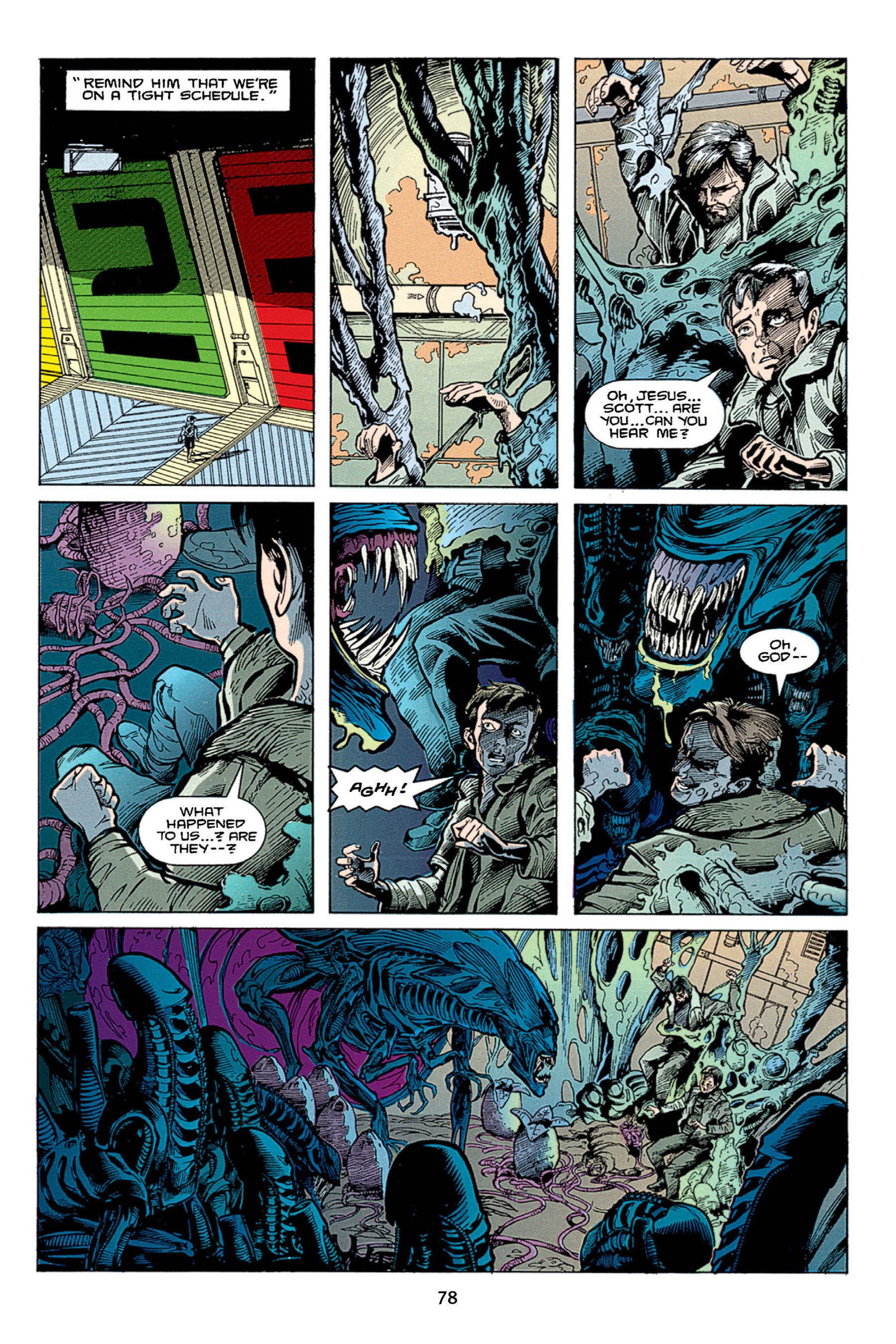 Read online Aliens vs. Predator Omnibus comic -  Issue # _TPB 1 Part 1 - 78