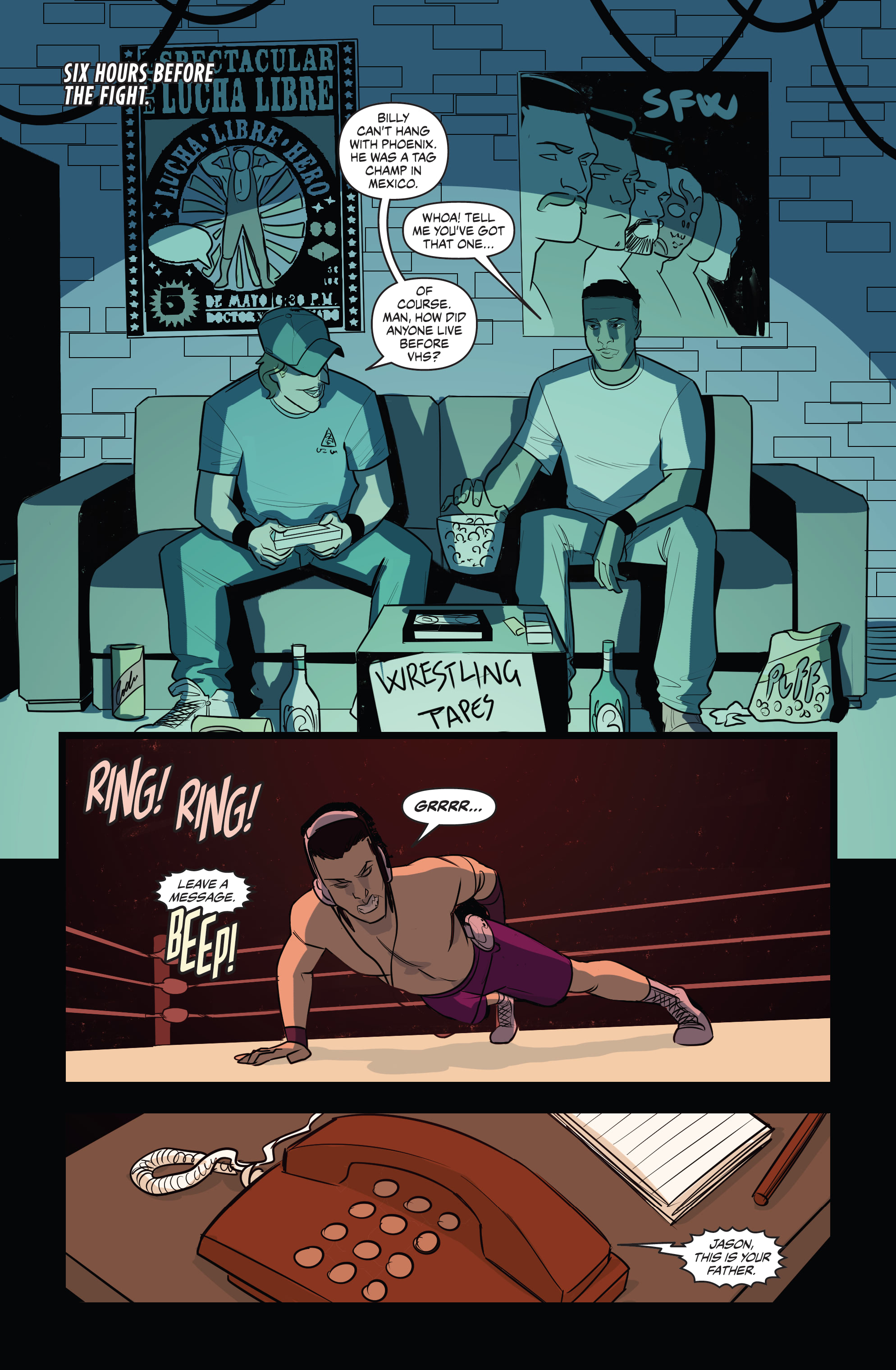Read online Over the Ropes comic -  Issue # _TPB - 97