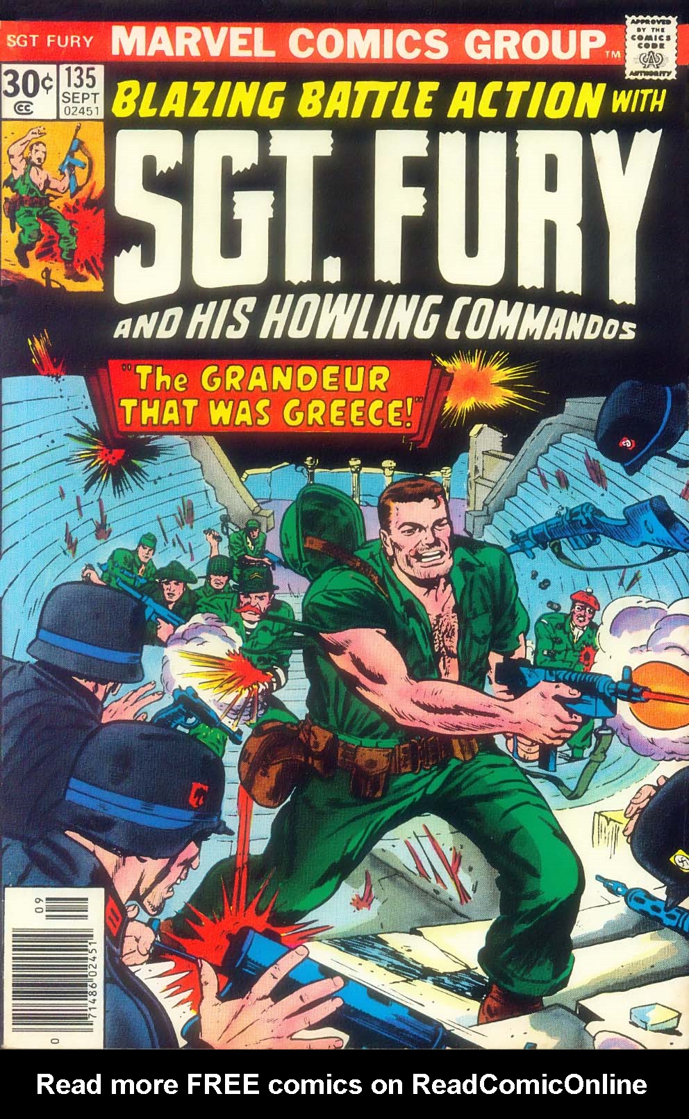 Read online Sgt. Fury comic -  Issue #135 - 1