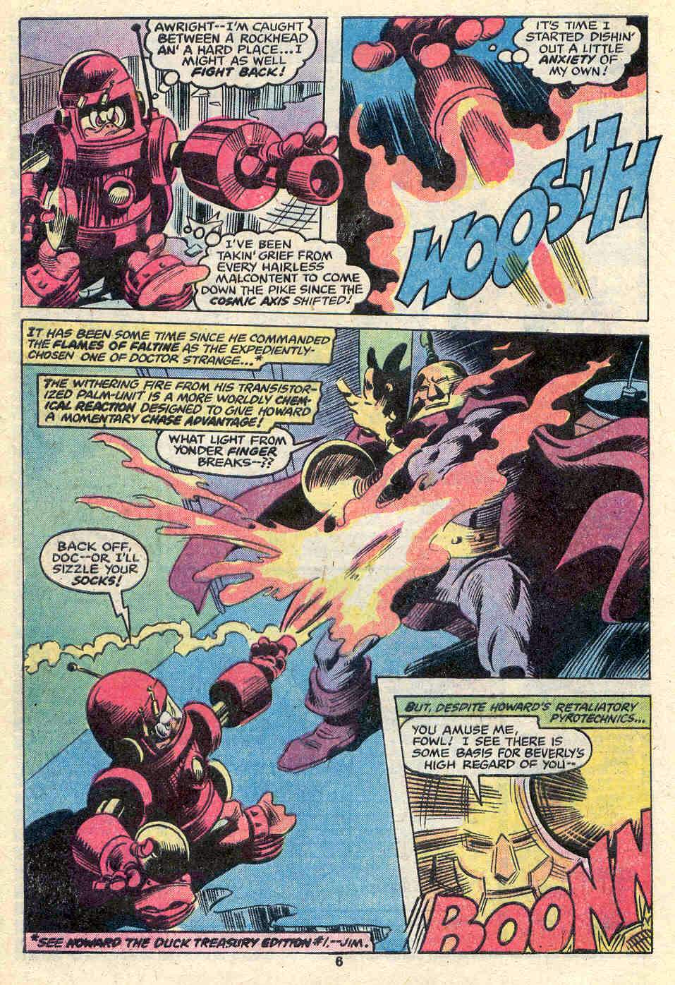 Read online Howard the Duck (1976) comic -  Issue #31 - 5