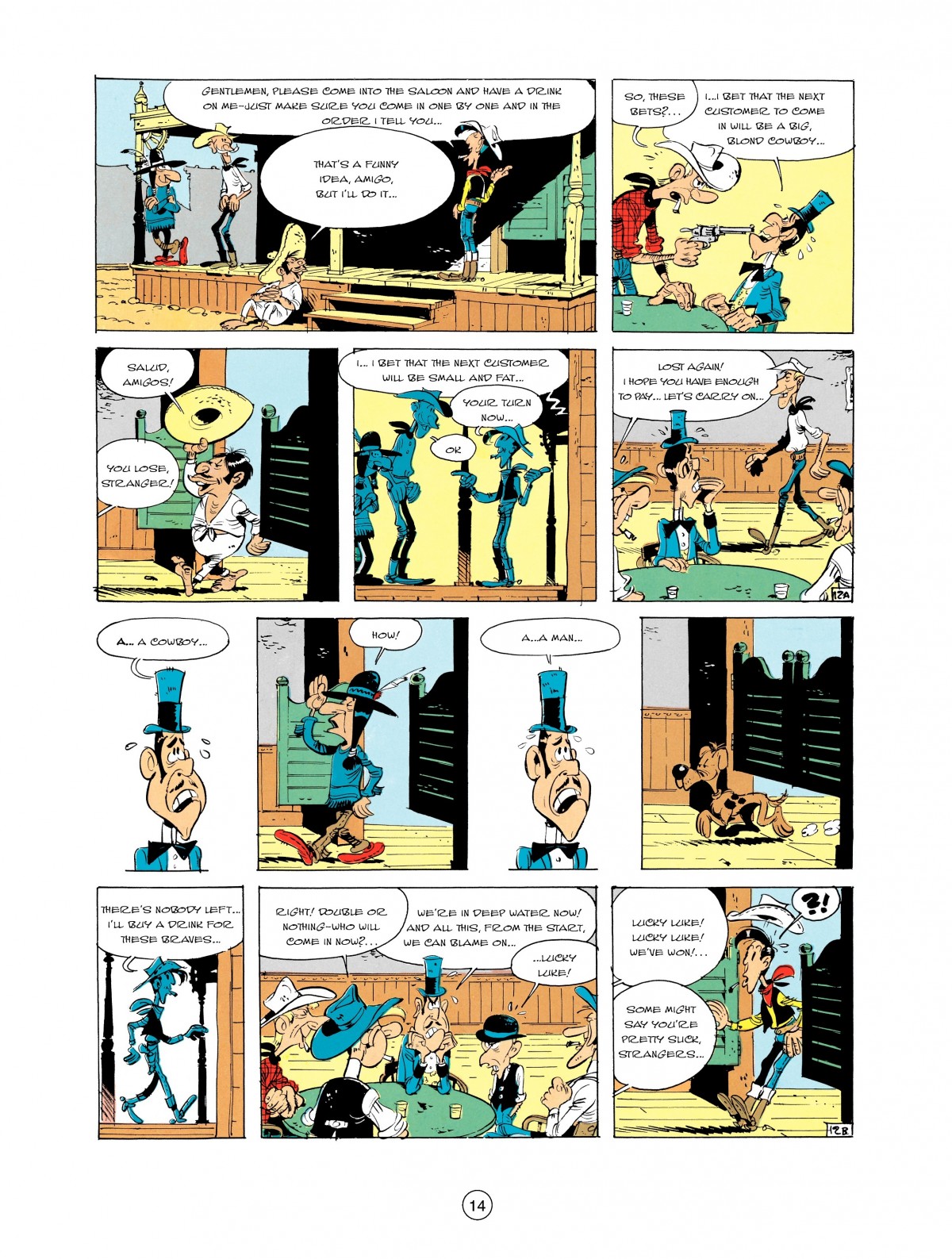 Read online A Lucky Luke Adventure comic -  Issue #2 - 16
