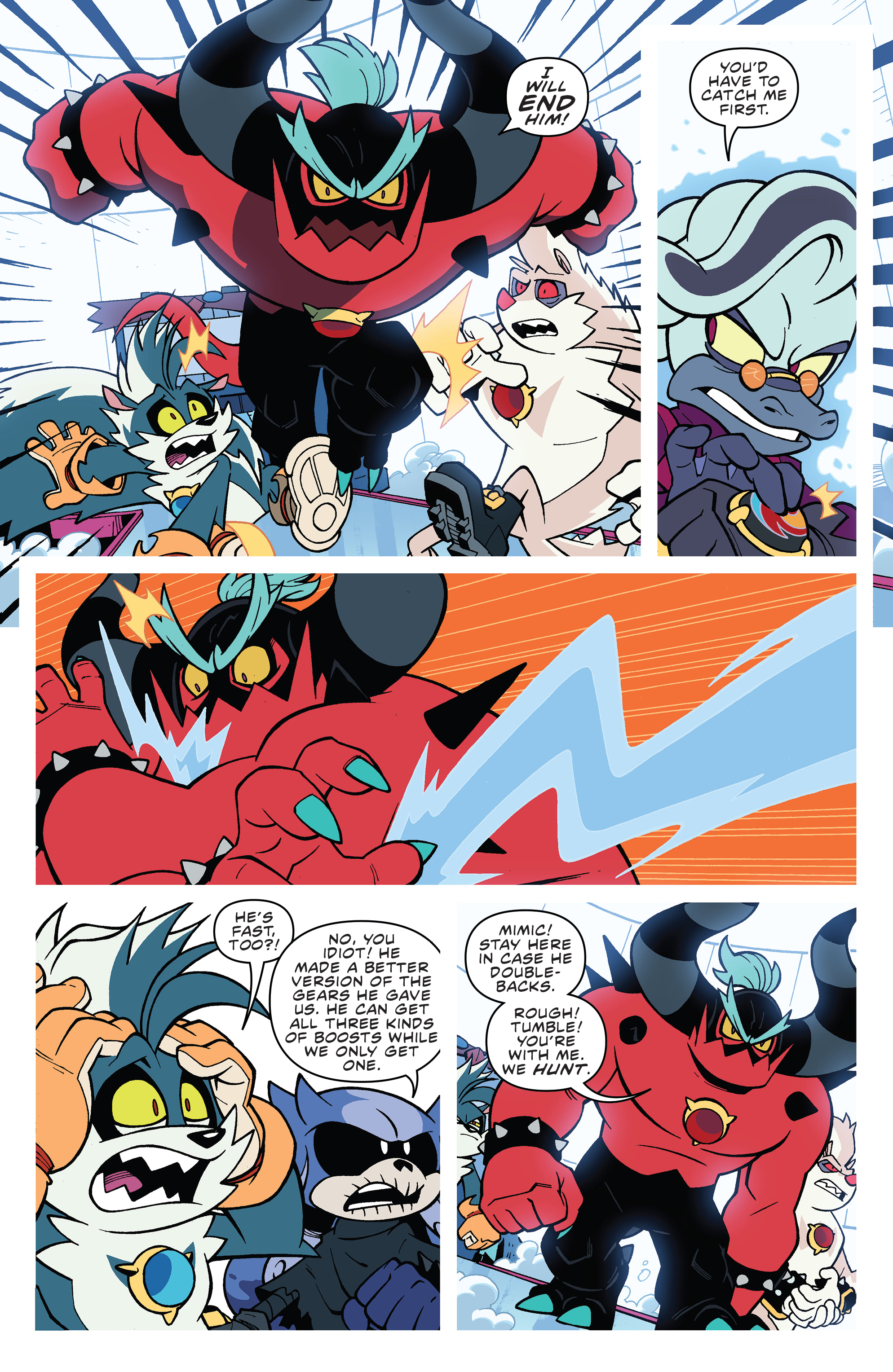 Read online Sonic the Hedgehog: Bad Guys comic -  Issue #4 - 6