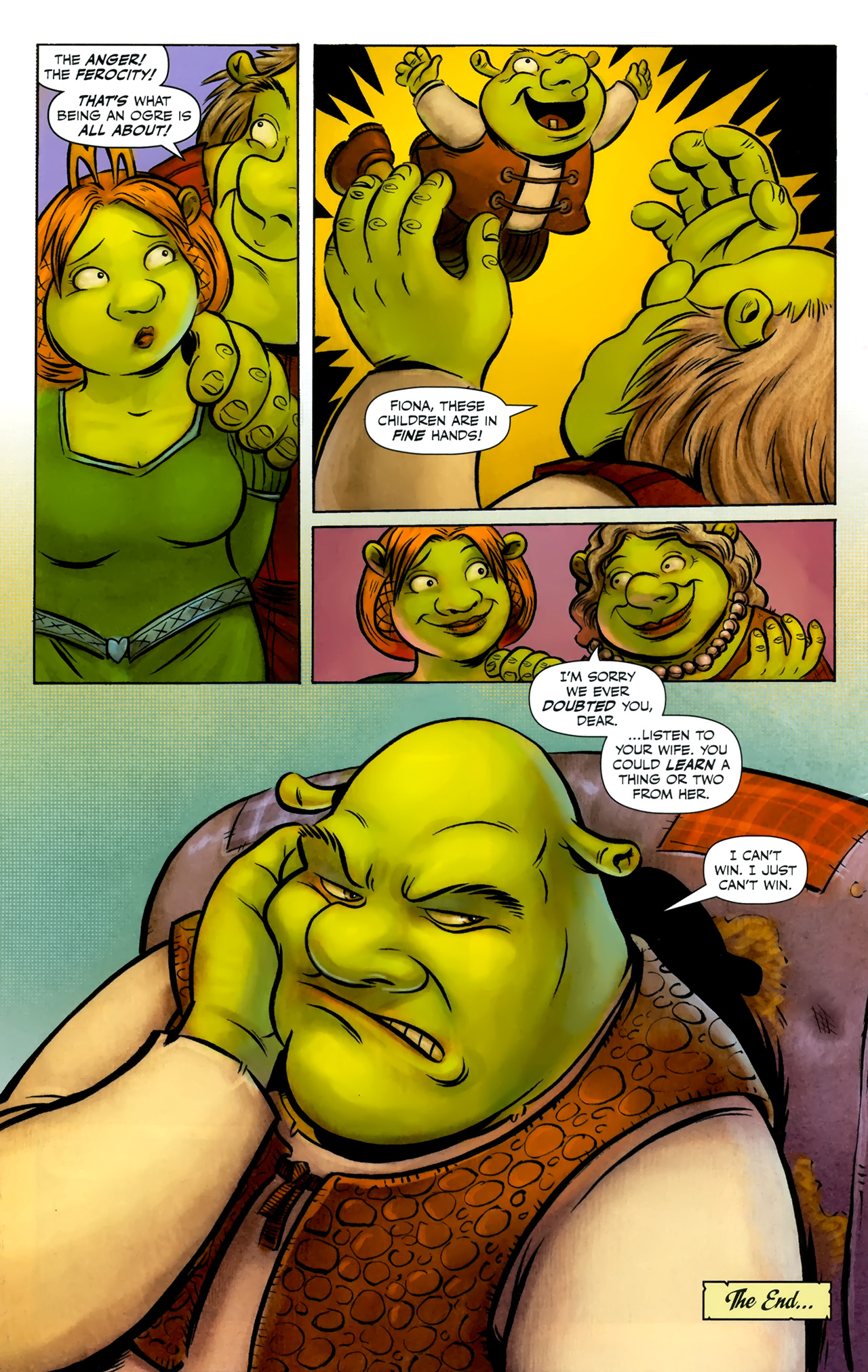 Read online Shrek (2010) comic -  Issue #3 - 34