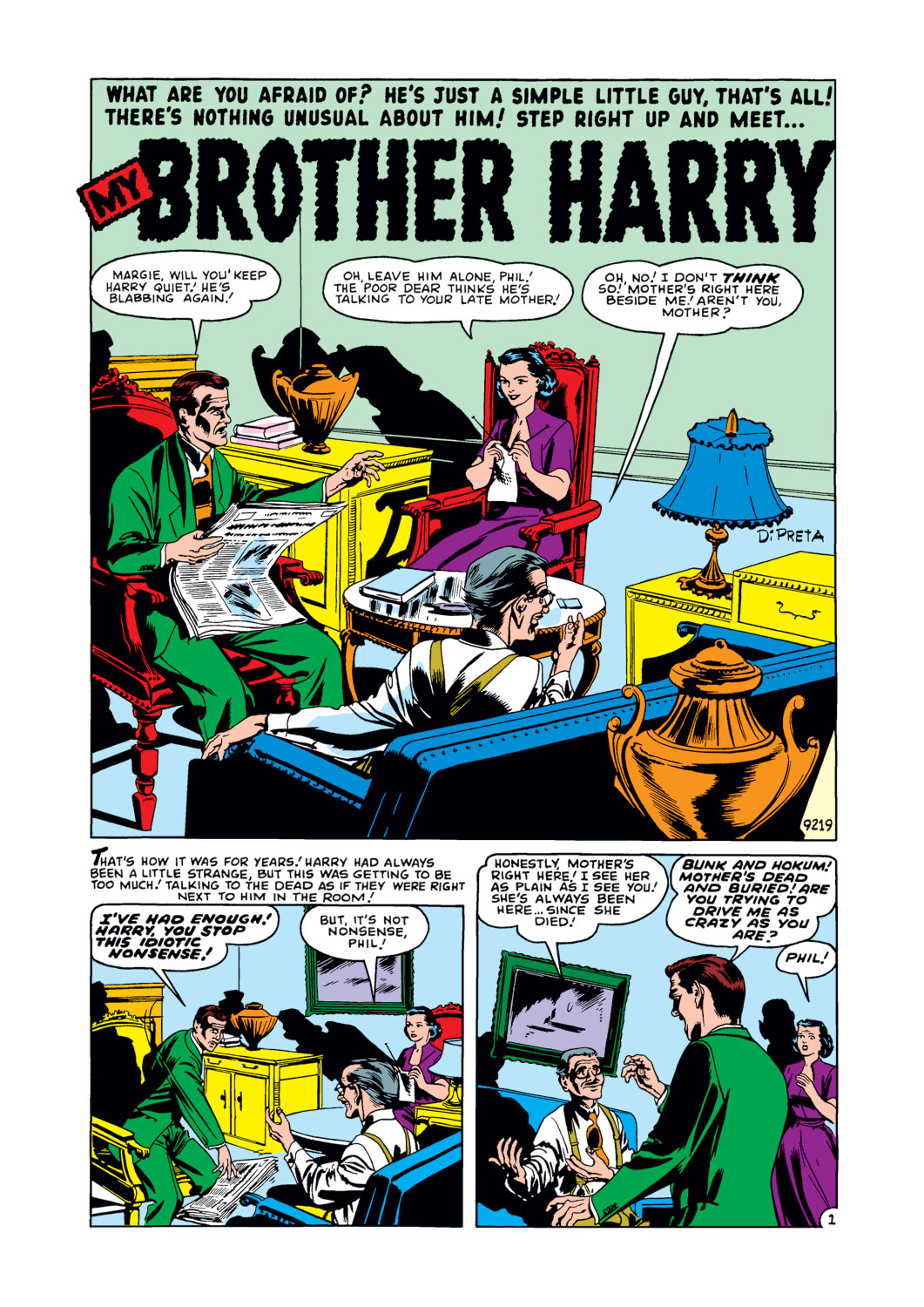 Read online Strange Tales (1951) comic -  Issue #5 - 22