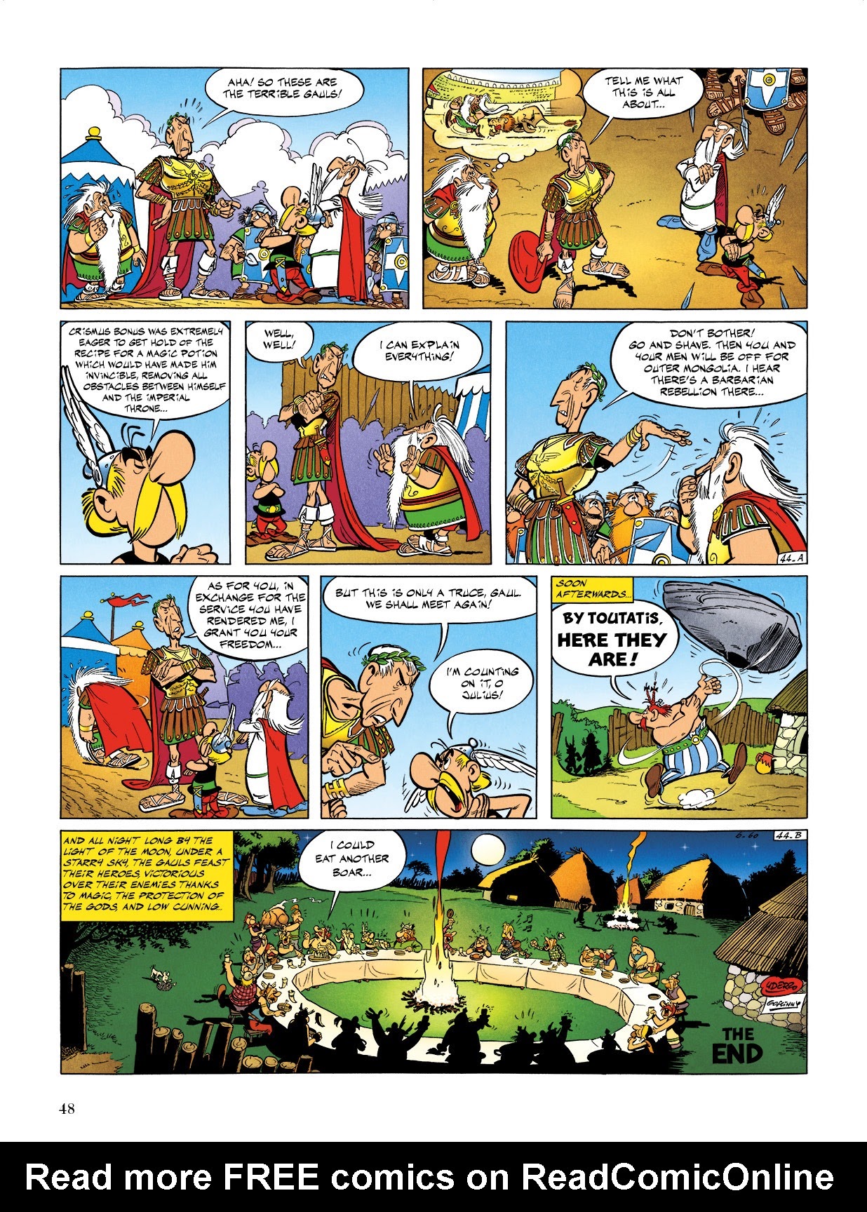 Read online Asterix comic -  Issue #1 - 49
